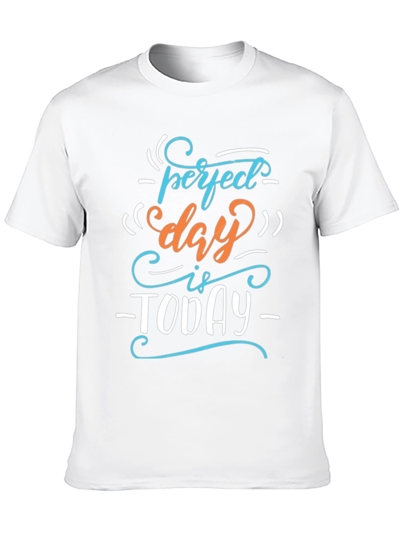Perfect Day Today Graphic Tee - Black