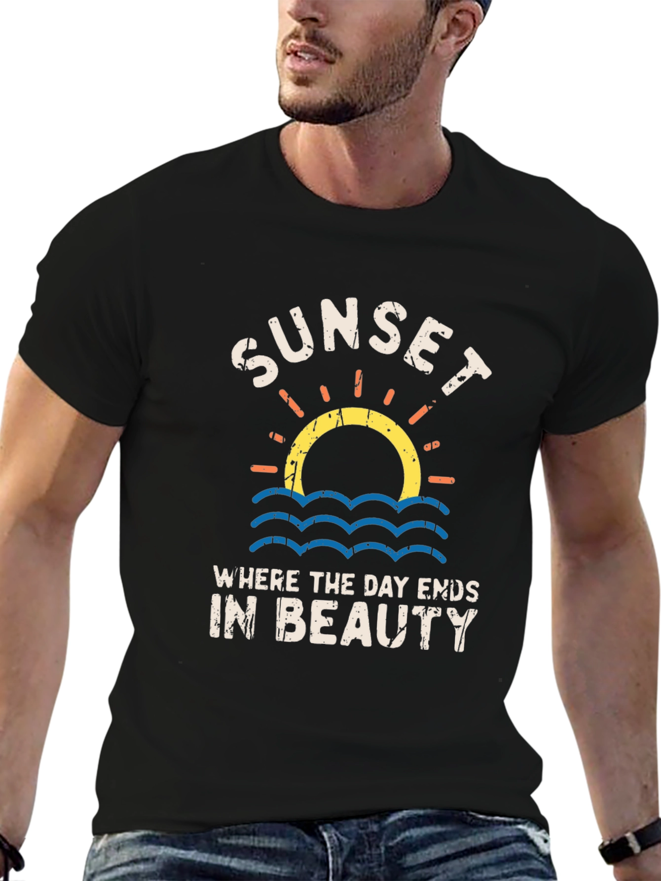 Sunset Where the Day Ends T-Shirt