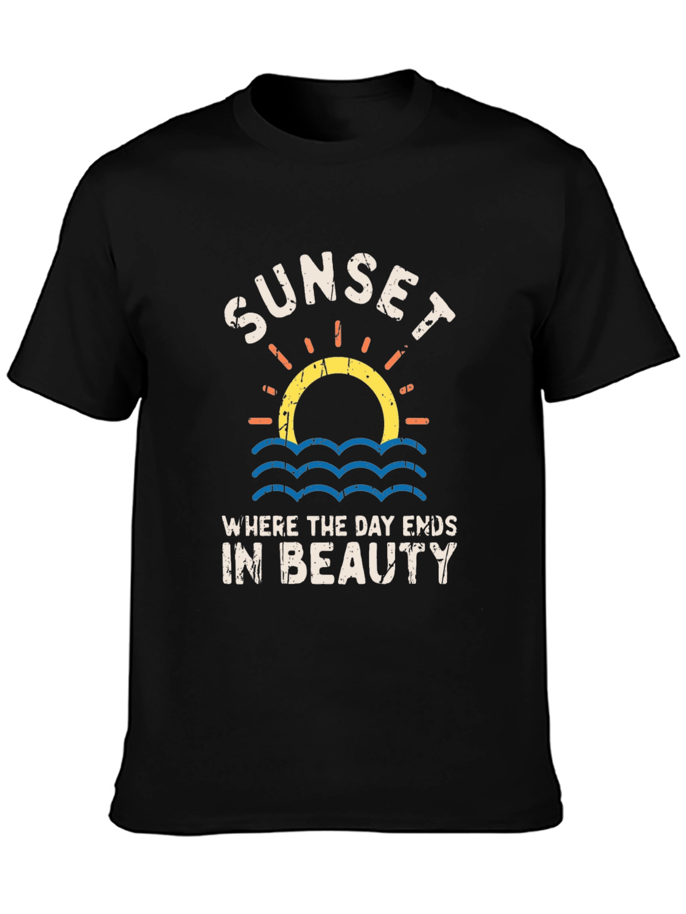 Sunset Where the Day Ends T-Shirt