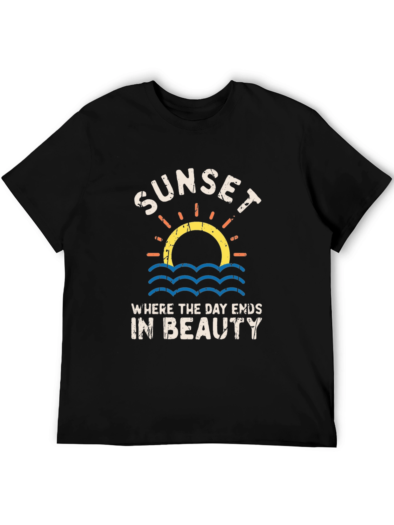 Sunset Where the Day Ends T-Shirt