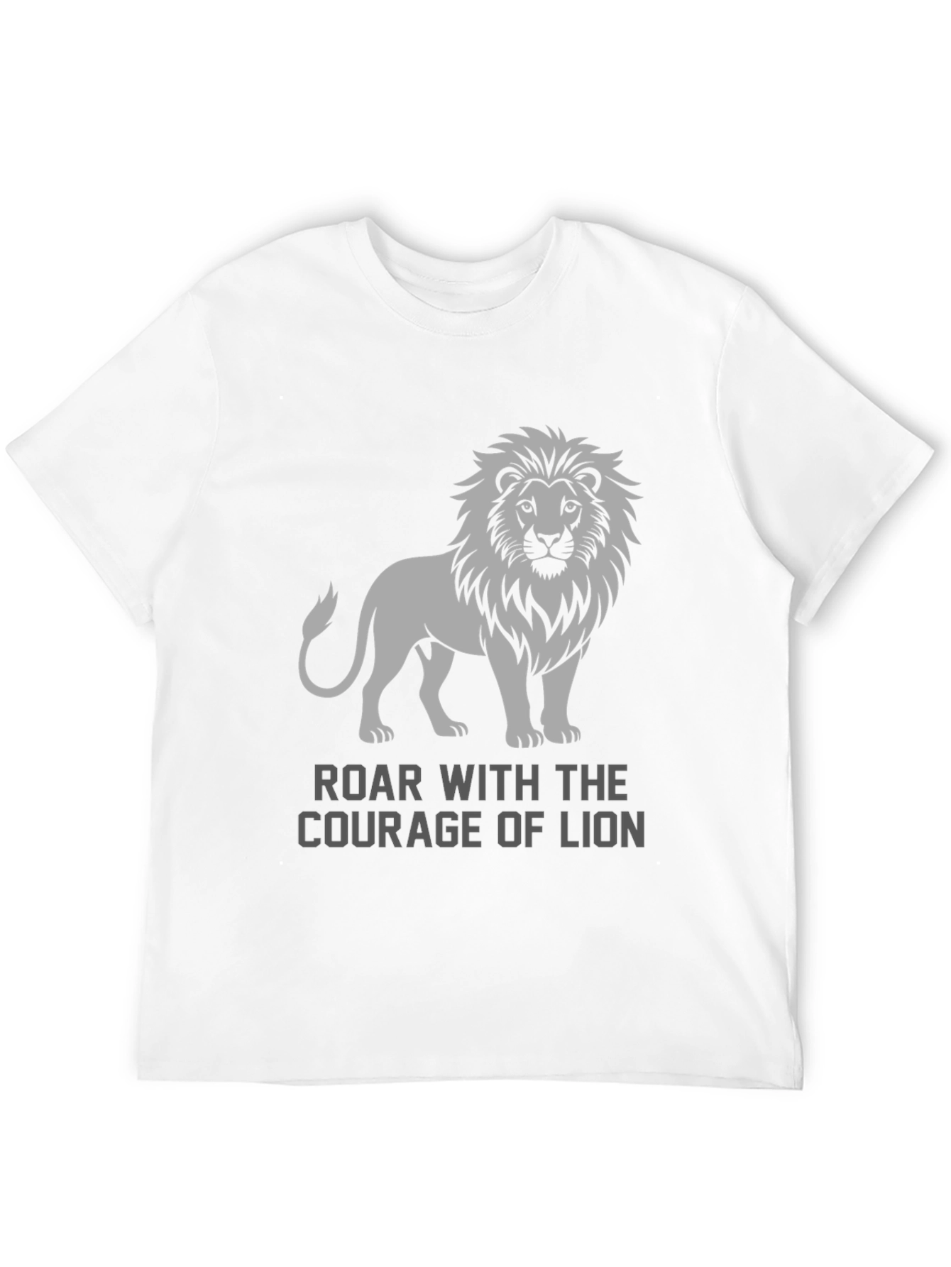 Roar with Courage Lion Graphic Tee