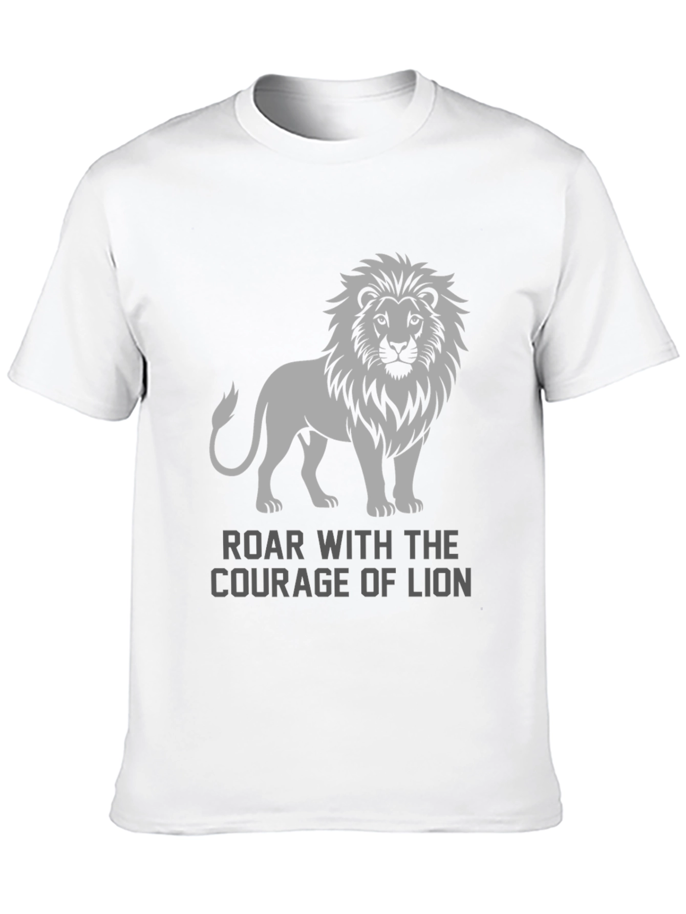 Roar with Courage Lion Graphic Tee