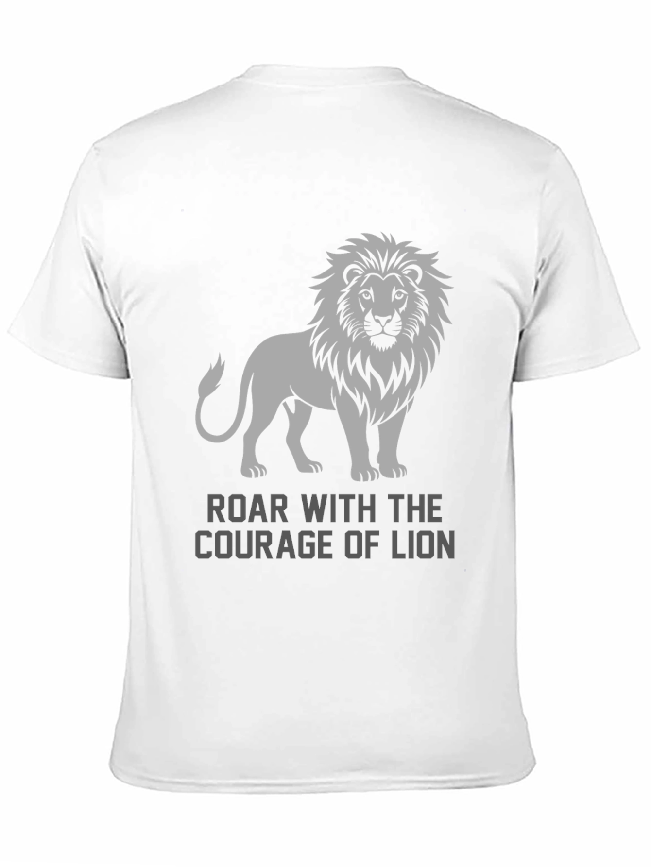 Roar with Courage Lion Graphic Tee