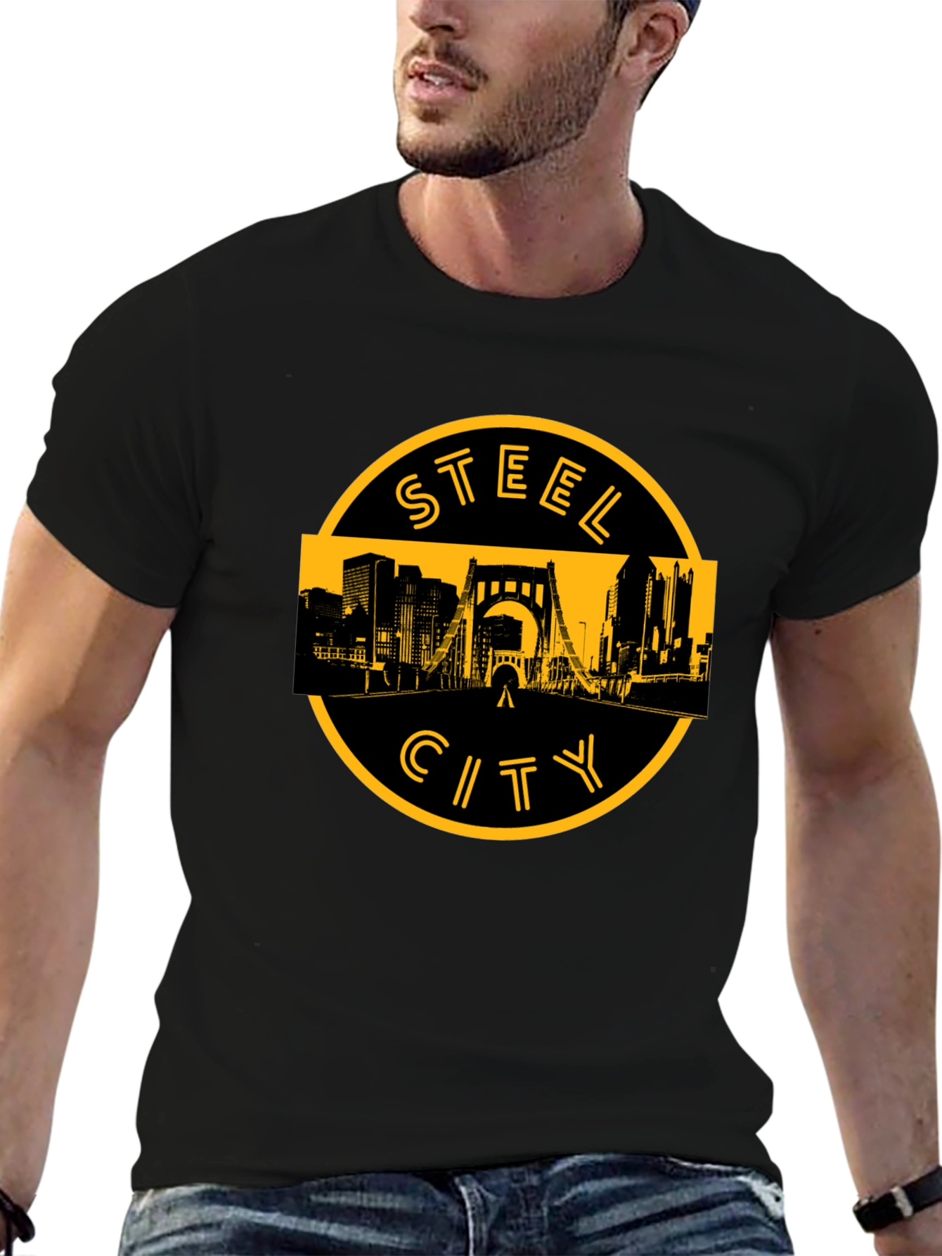 Steel City T-Shirt - Black