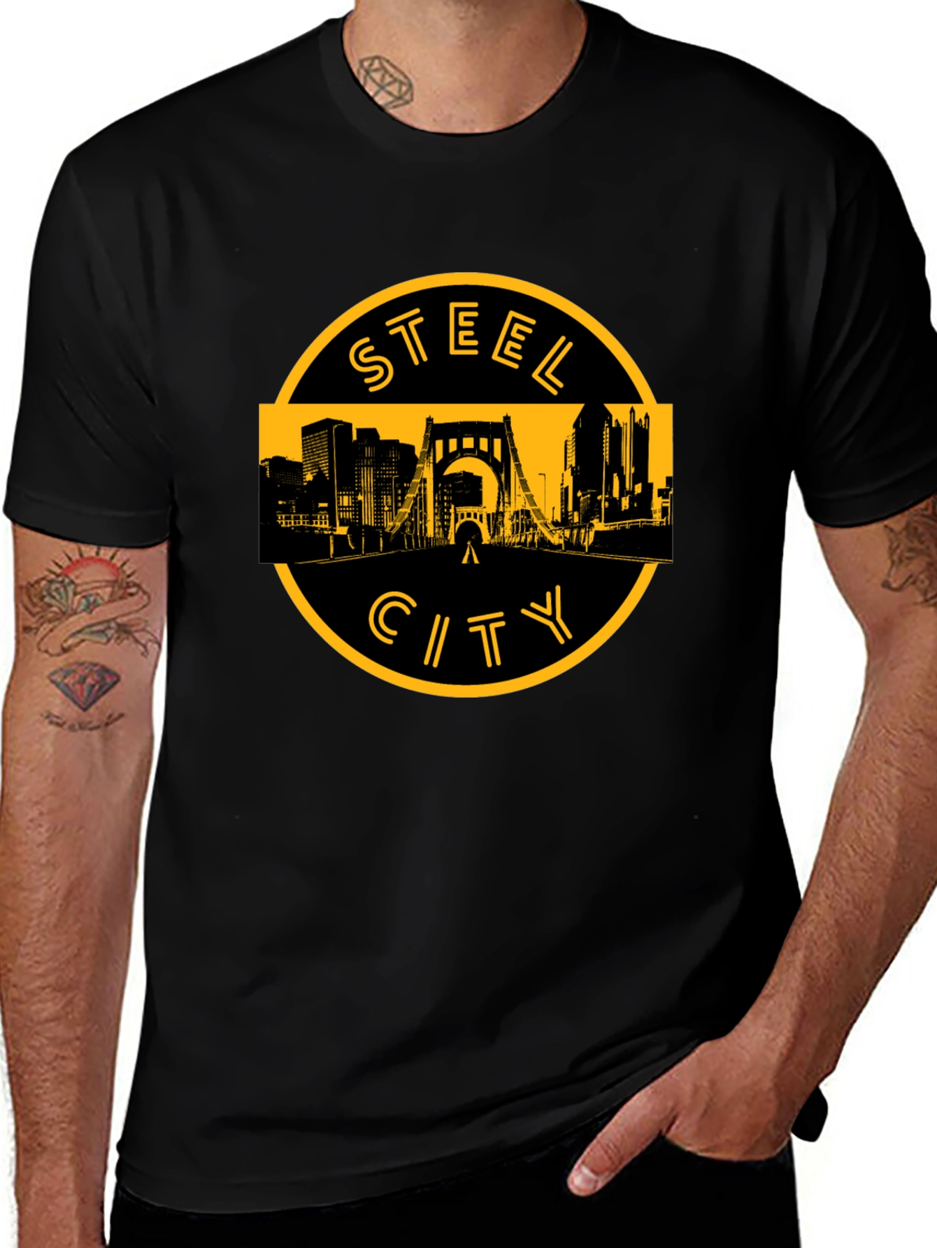 Steel City T-Shirt - Black