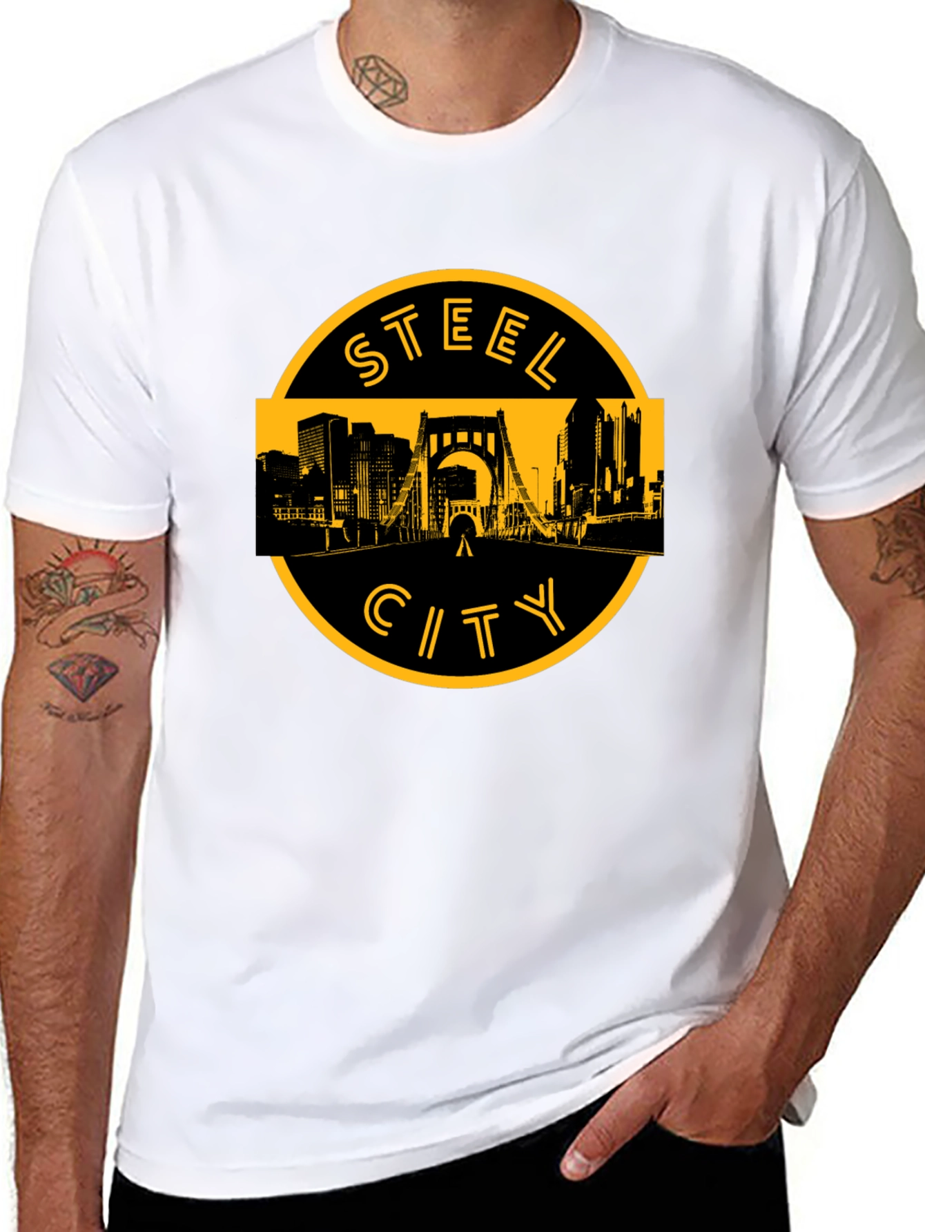 Steel City T-Shirt - Black