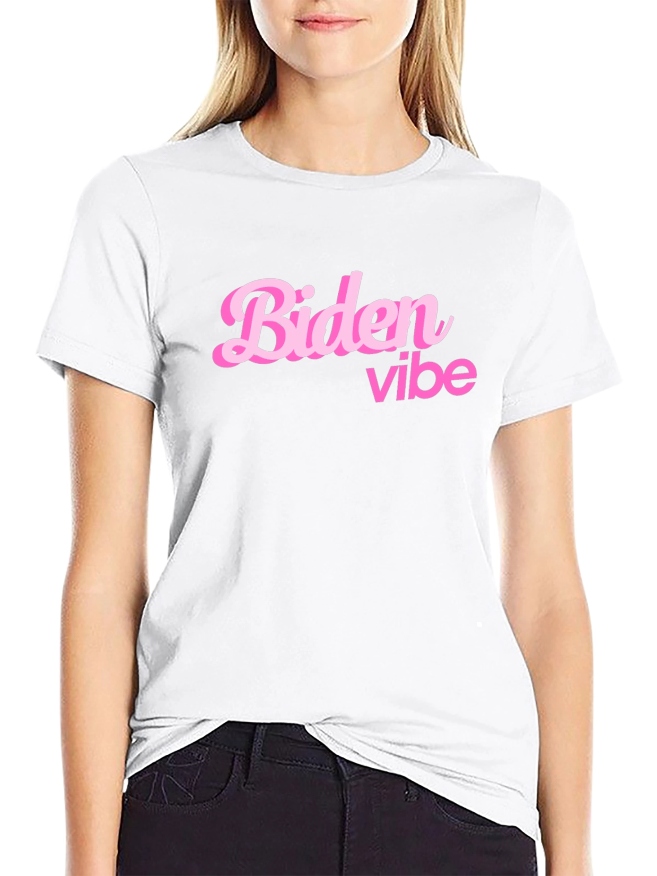 Biden Vibe Graphic Tee - Statement T-Shirt