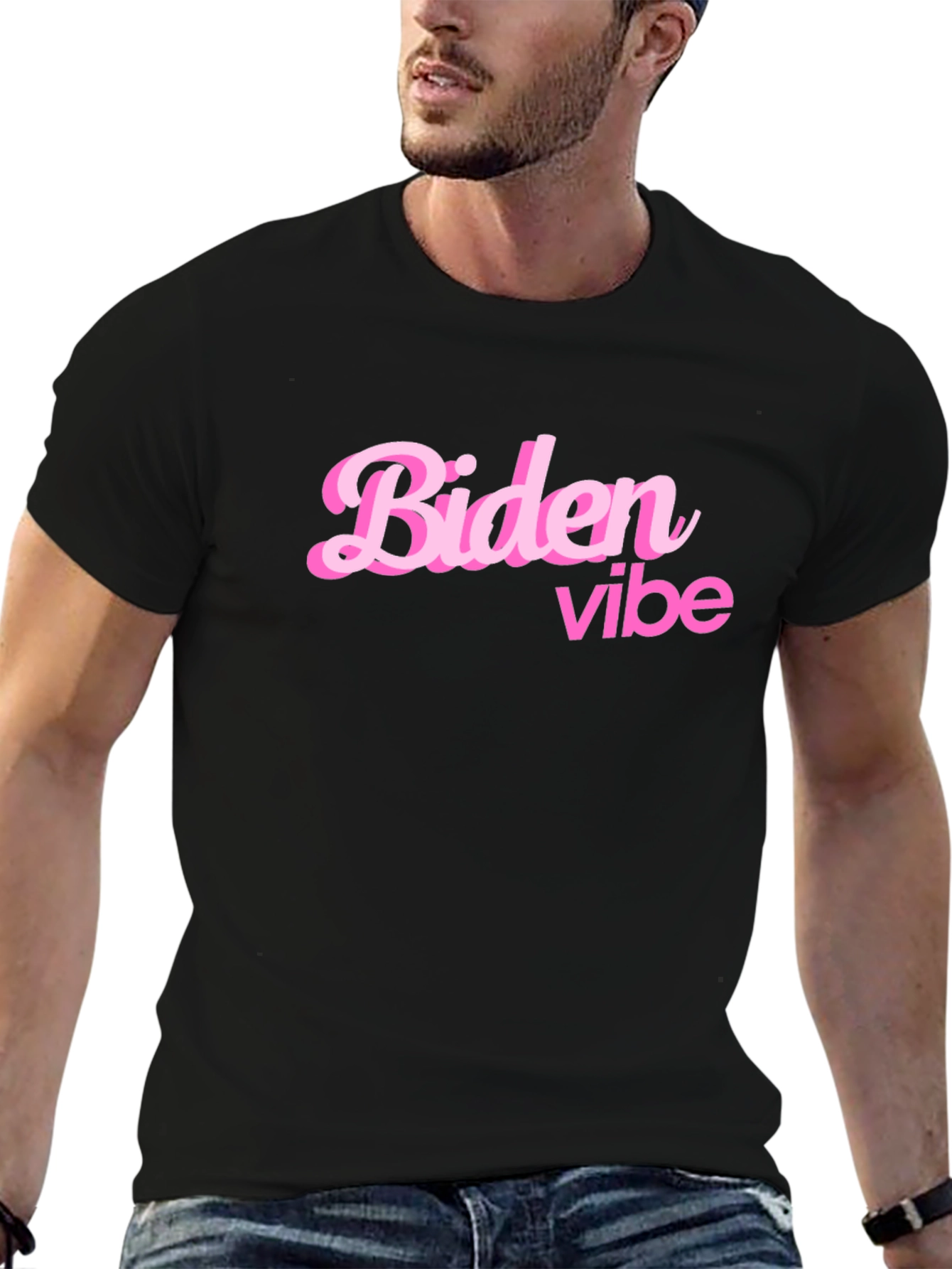 Biden Vibe Graphic Tee - Statement T-Shirt