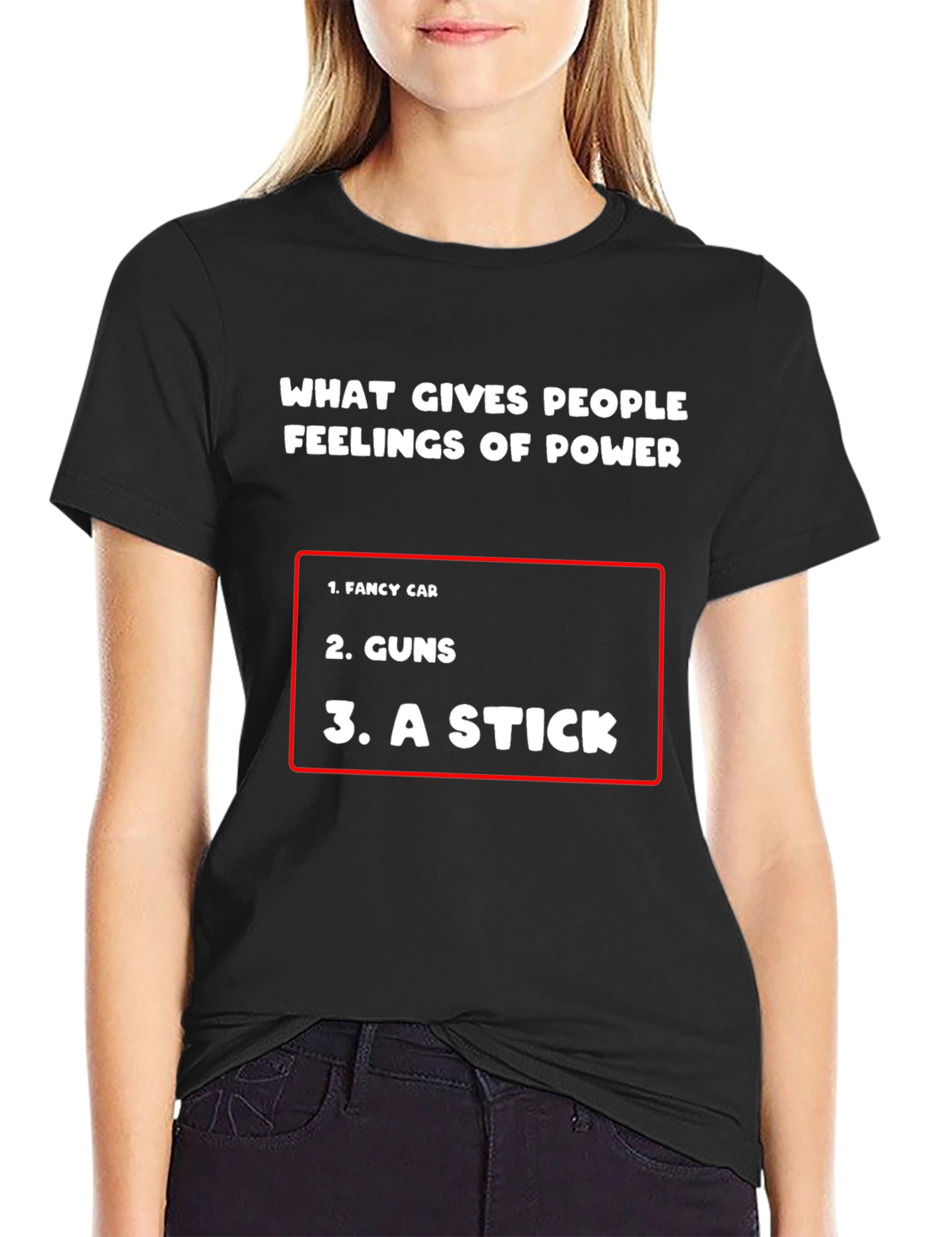 Funny Power List T-Shirt