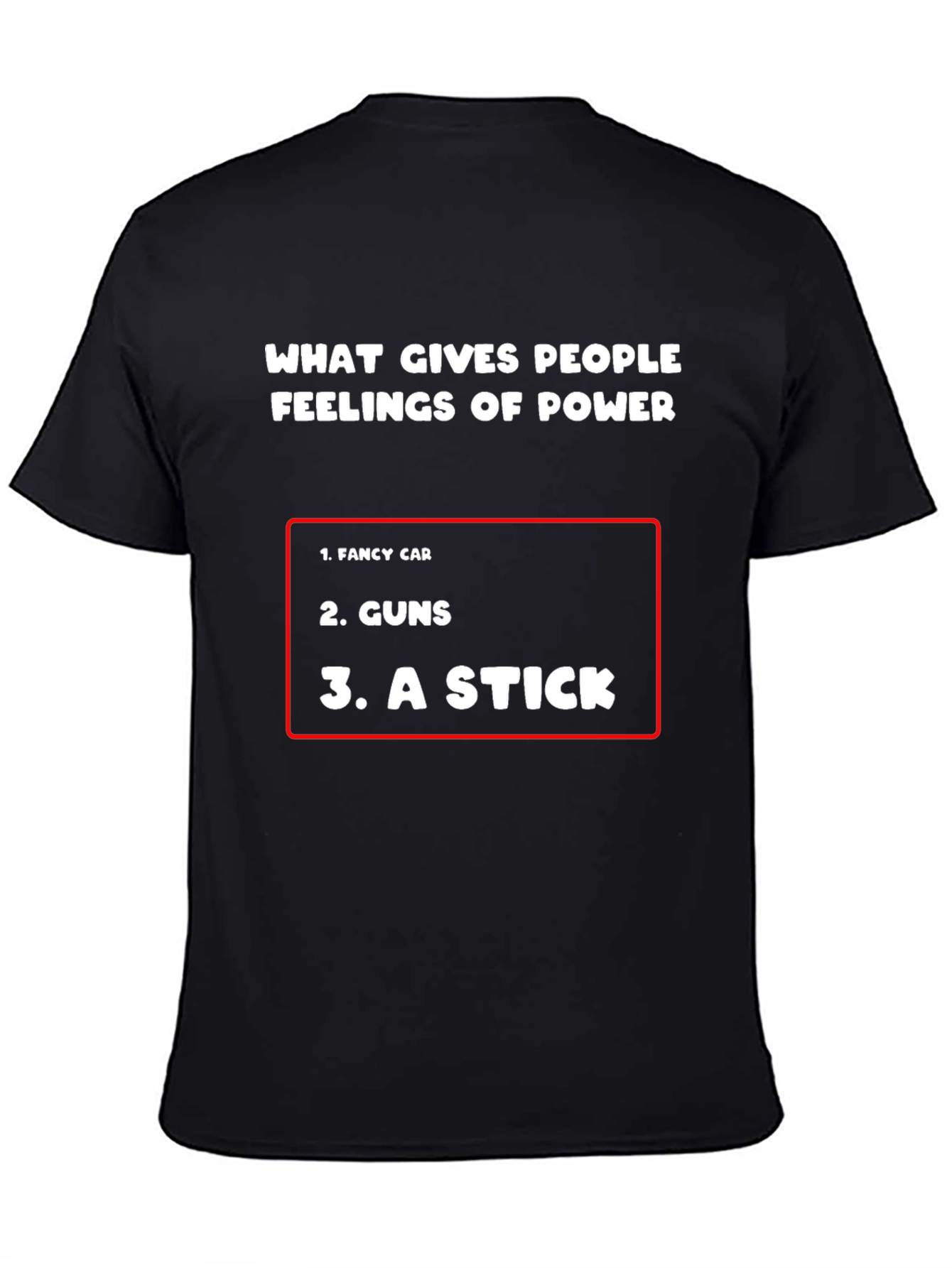 Funny Power List T-Shirt