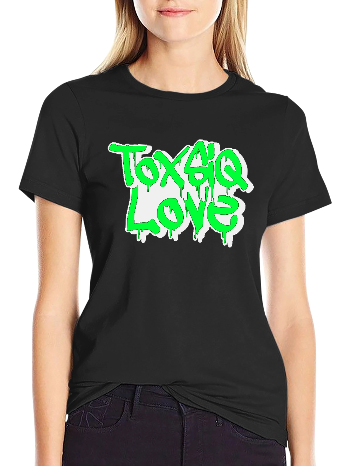 Toxic Love Black T-Shirt