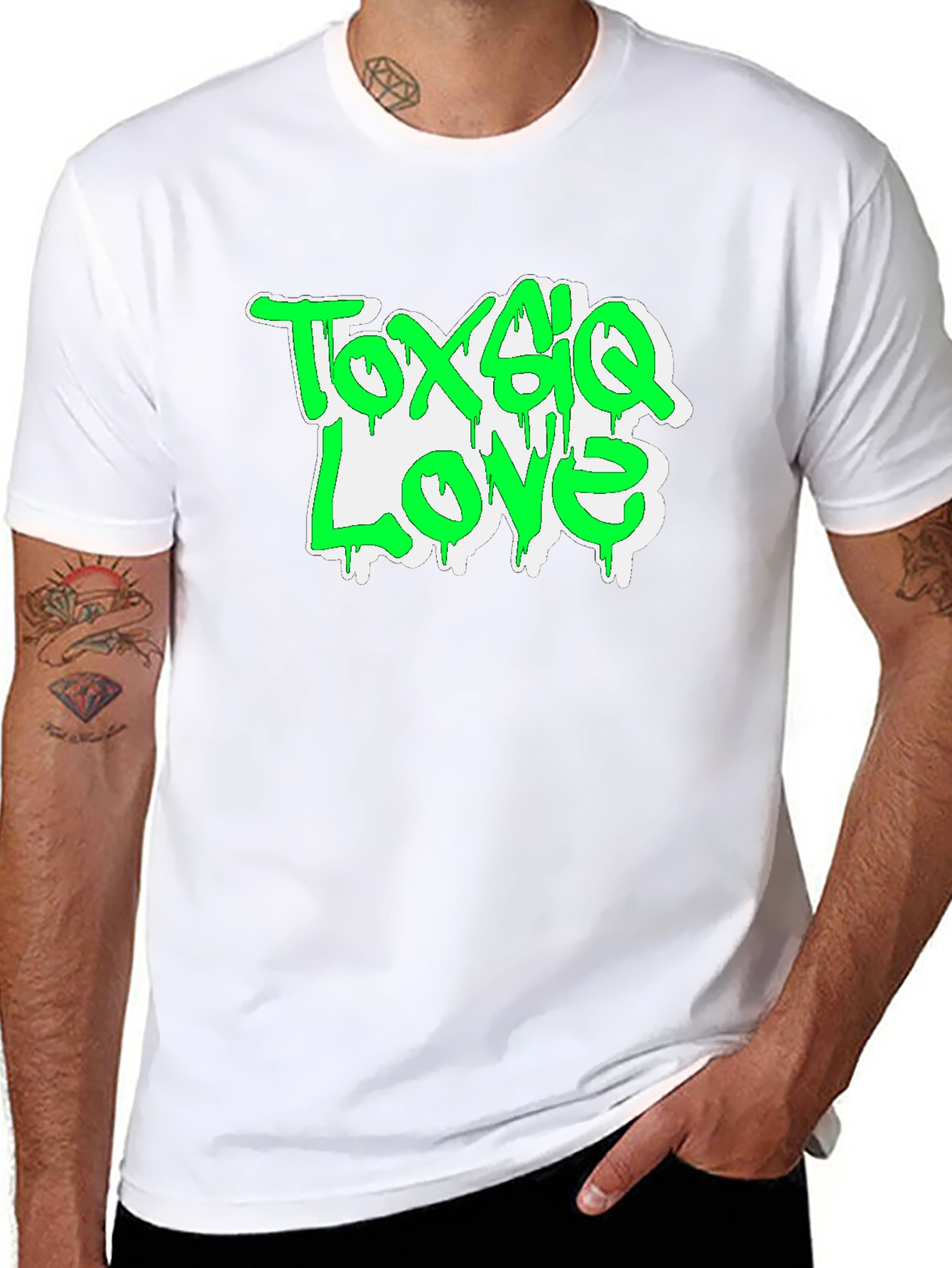 Toxic Love Black T-Shirt