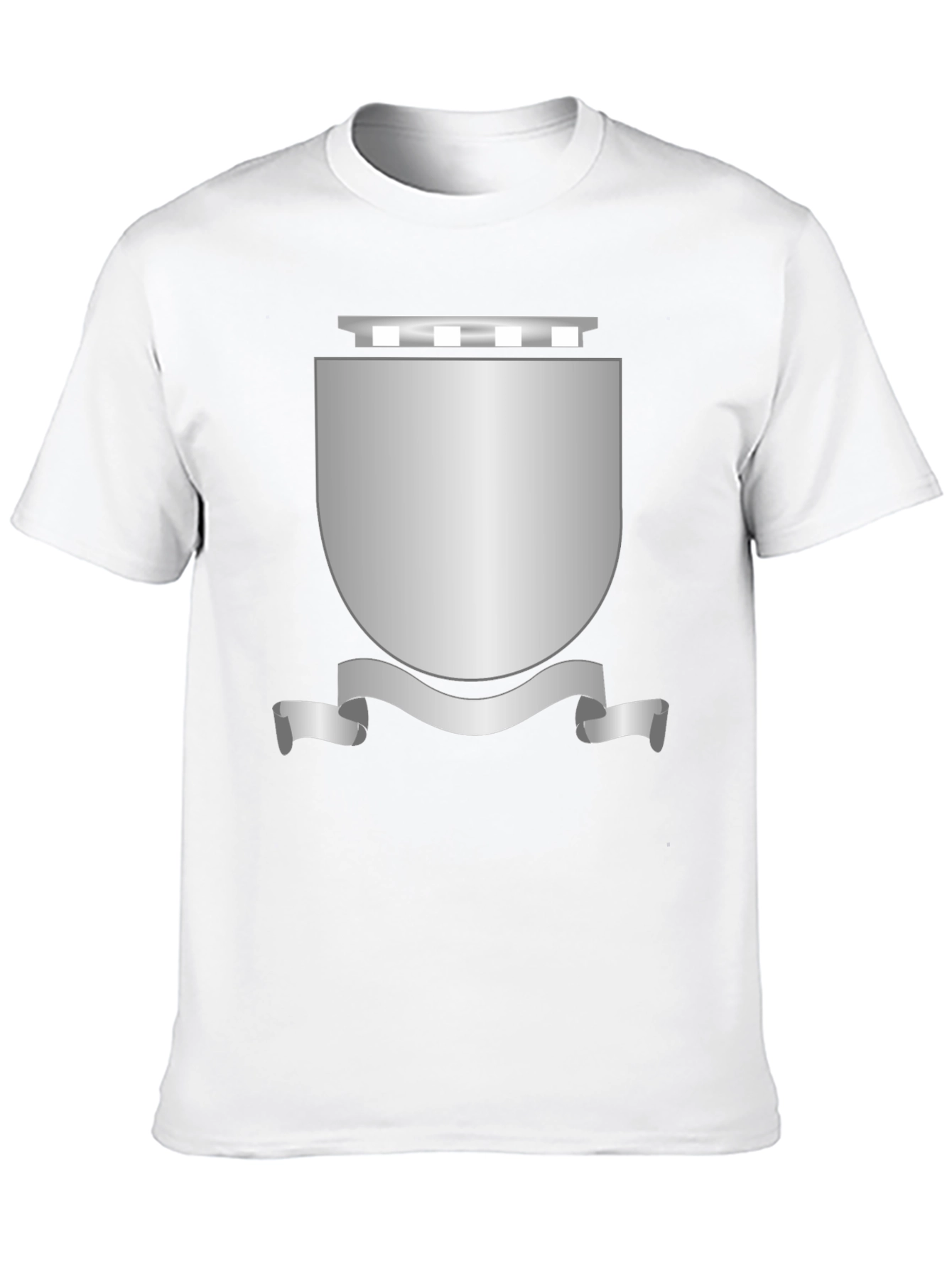 Shield Graphic Black T-Shirt - Classic Design