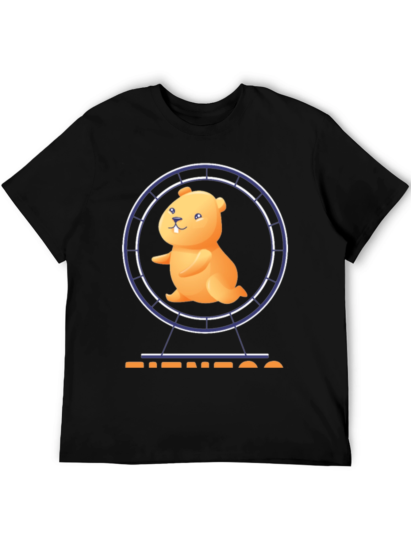 Hamster Wheel T-Shirt - Funny Fitness Tee