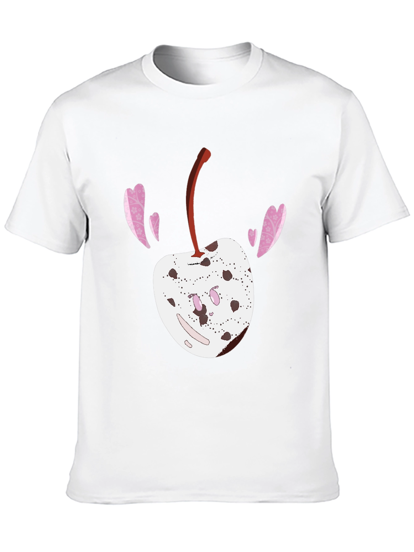 Cherry Love Black T-Shirt