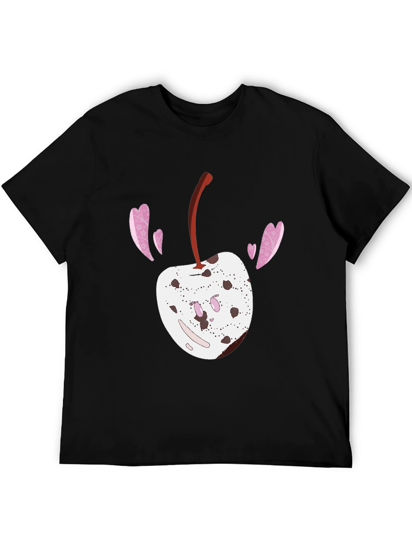 Cherry Love Black T-Shirt