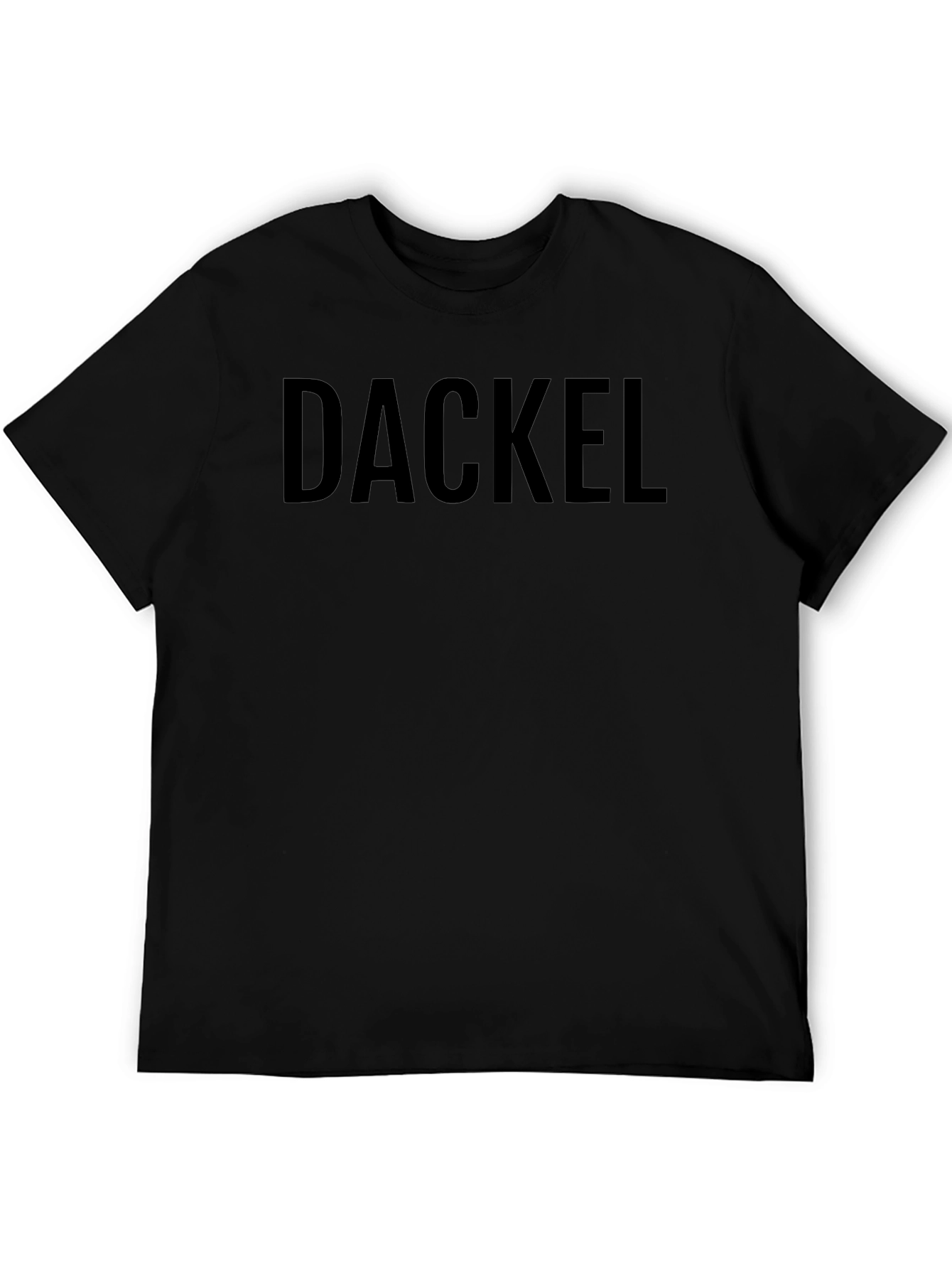 Dackel Graphic Tee - Classic Black T-Shirt