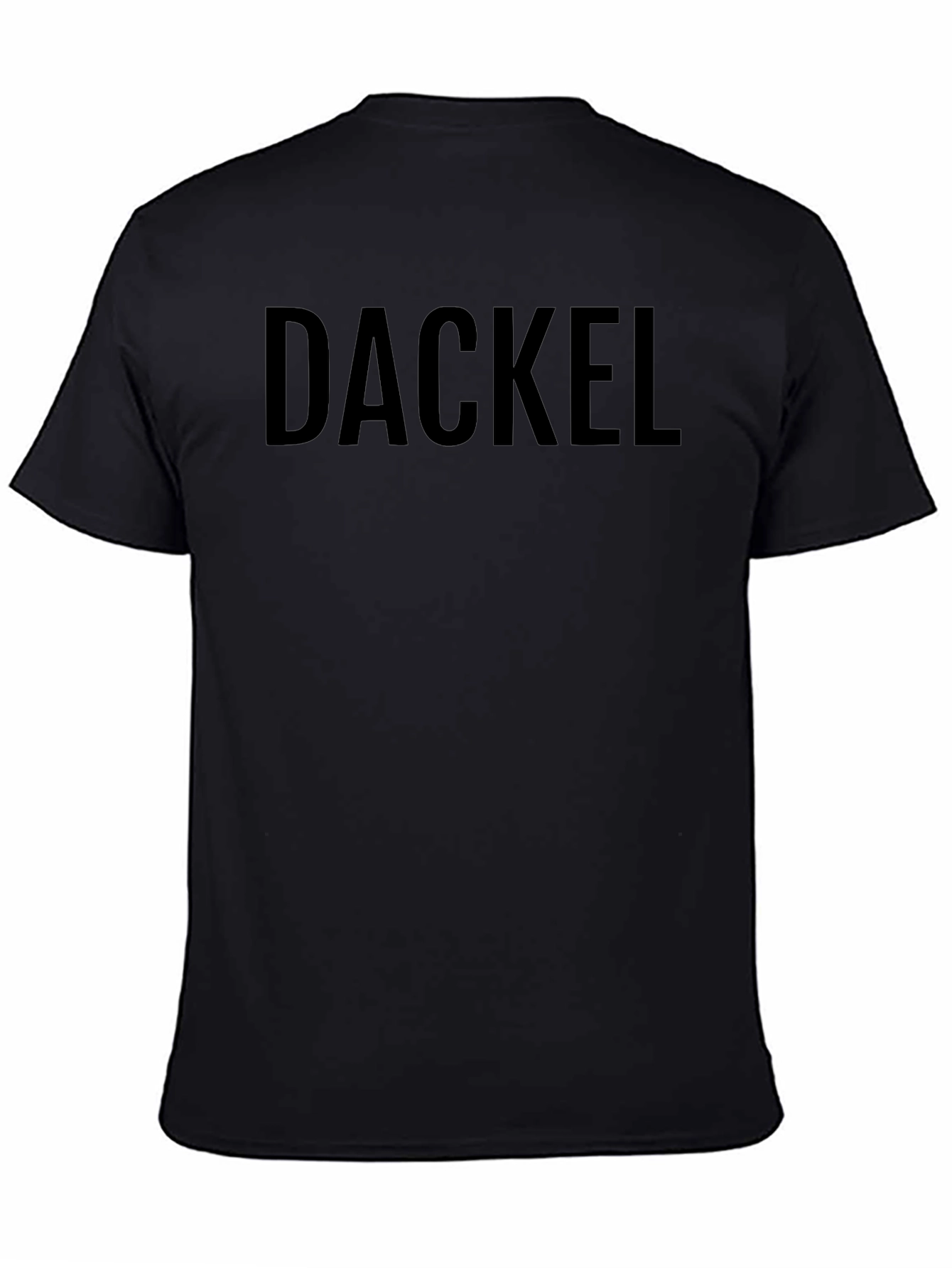 Dackel Graphic Tee - Classic Black T-Shirt