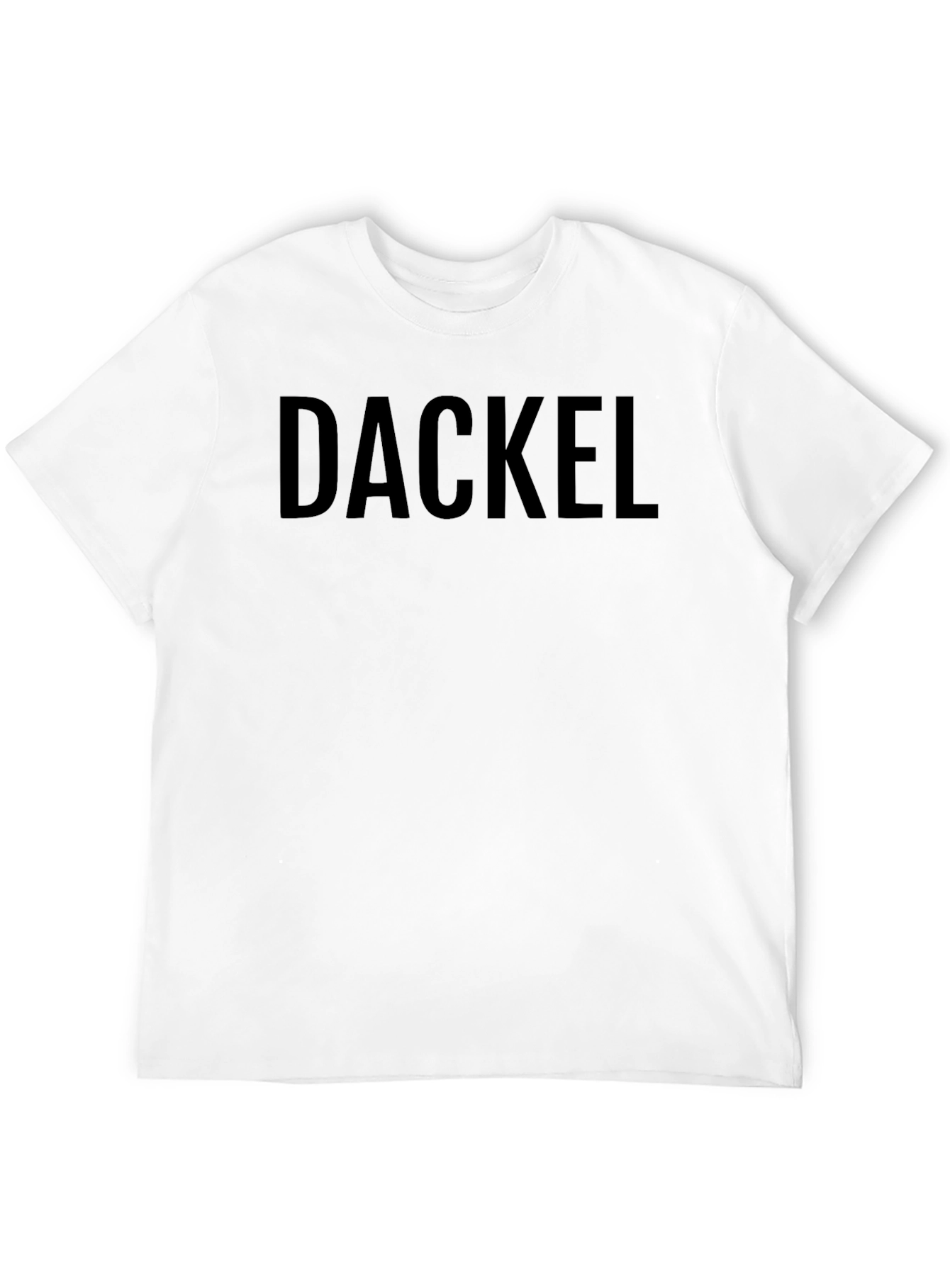 Dackel Graphic Tee - Classic Black T-Shirt
