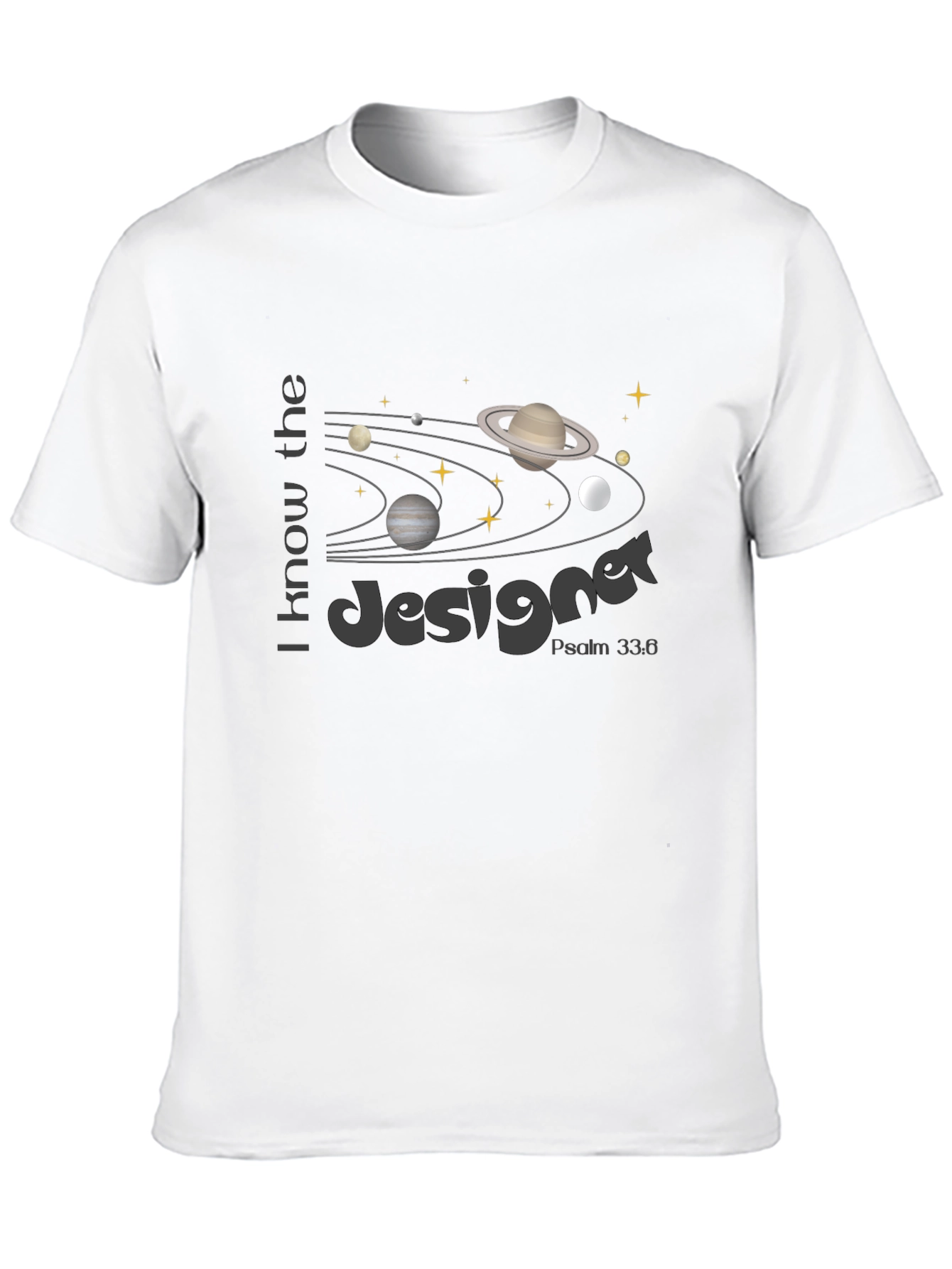 I Know the Designer Graphic T-Shirt