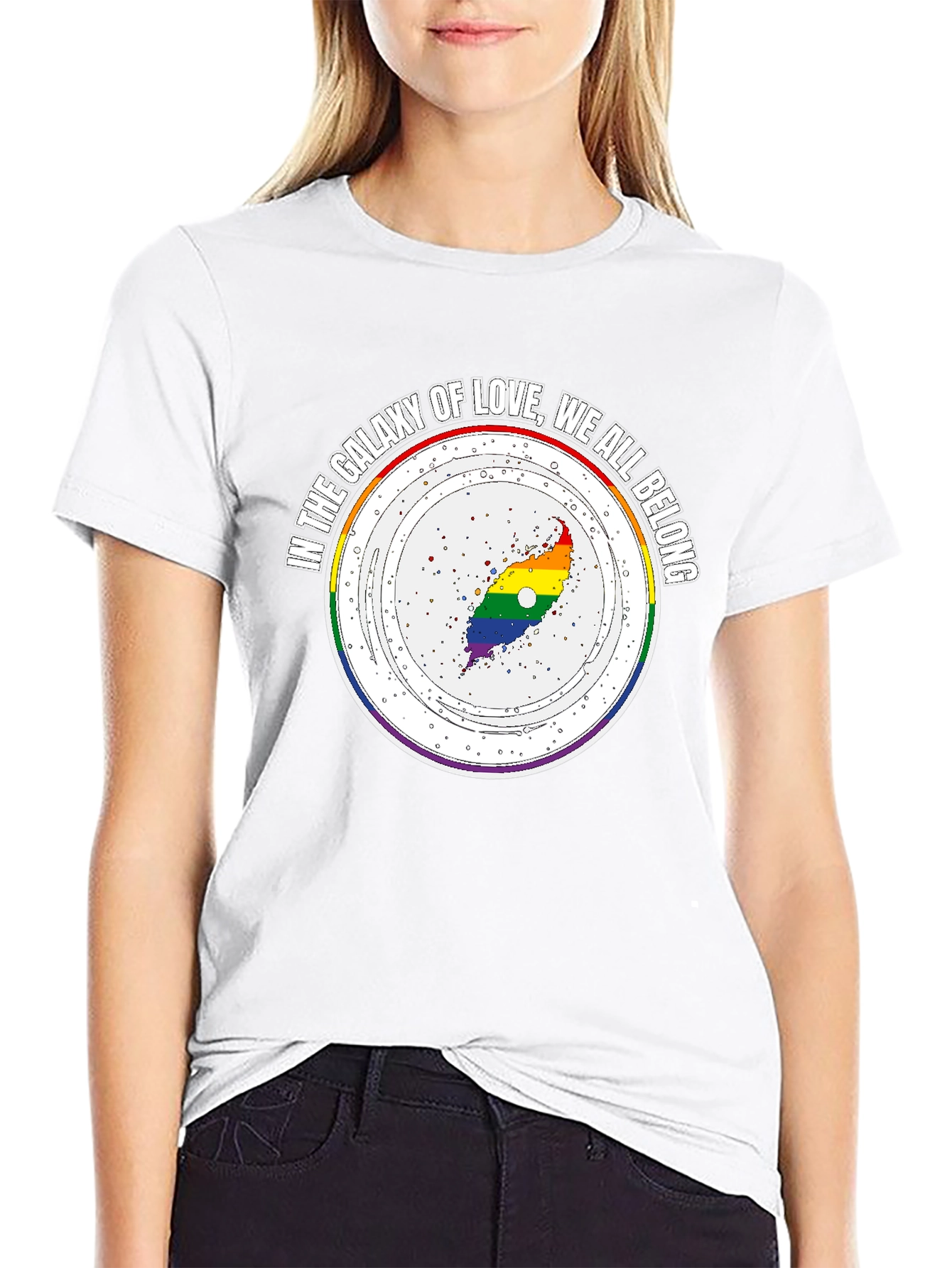 Galaxy of Love LGBTQ+ Pride T-Shirt