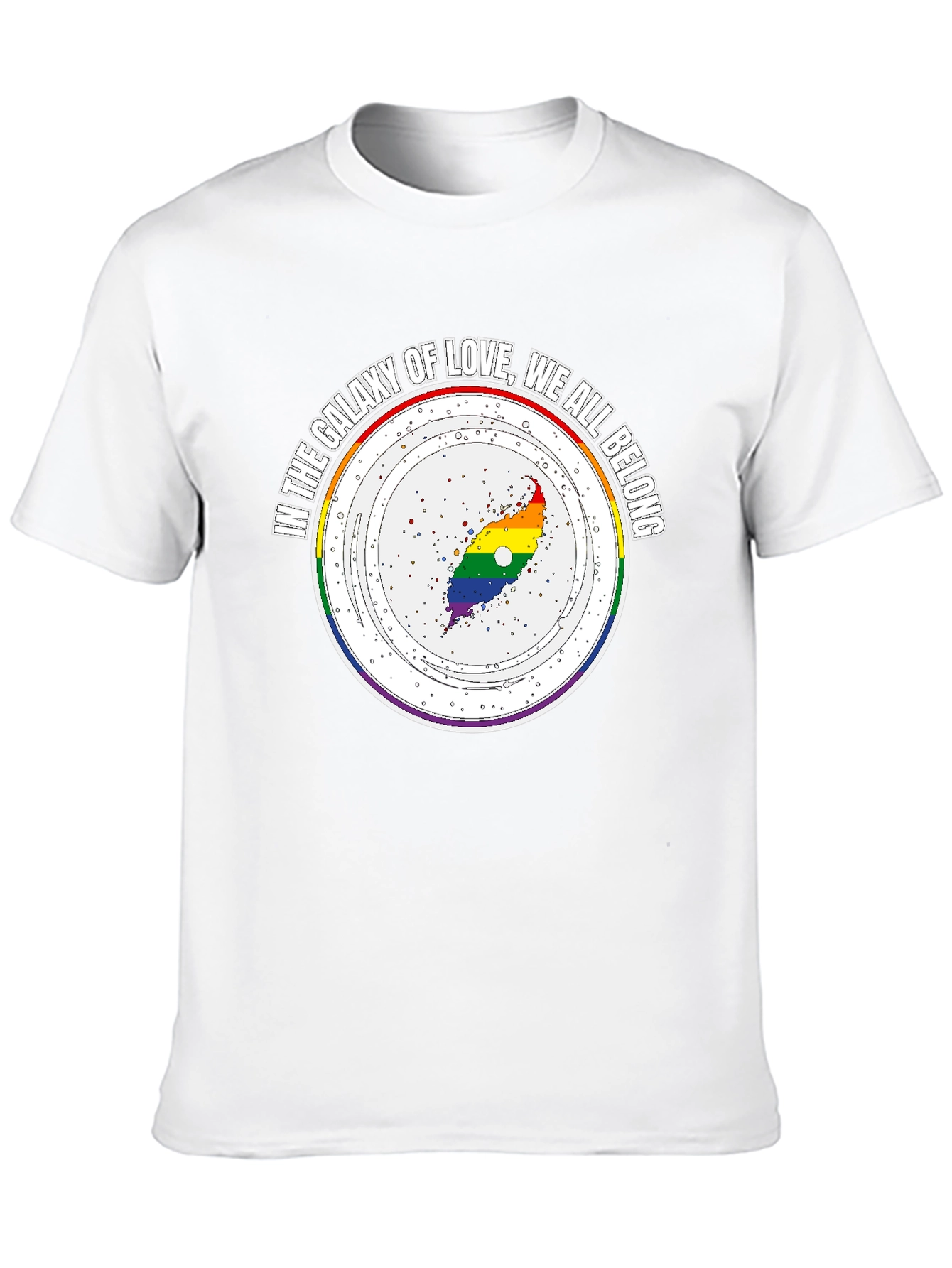Galaxy of Love LGBTQ+ Pride T-Shirt