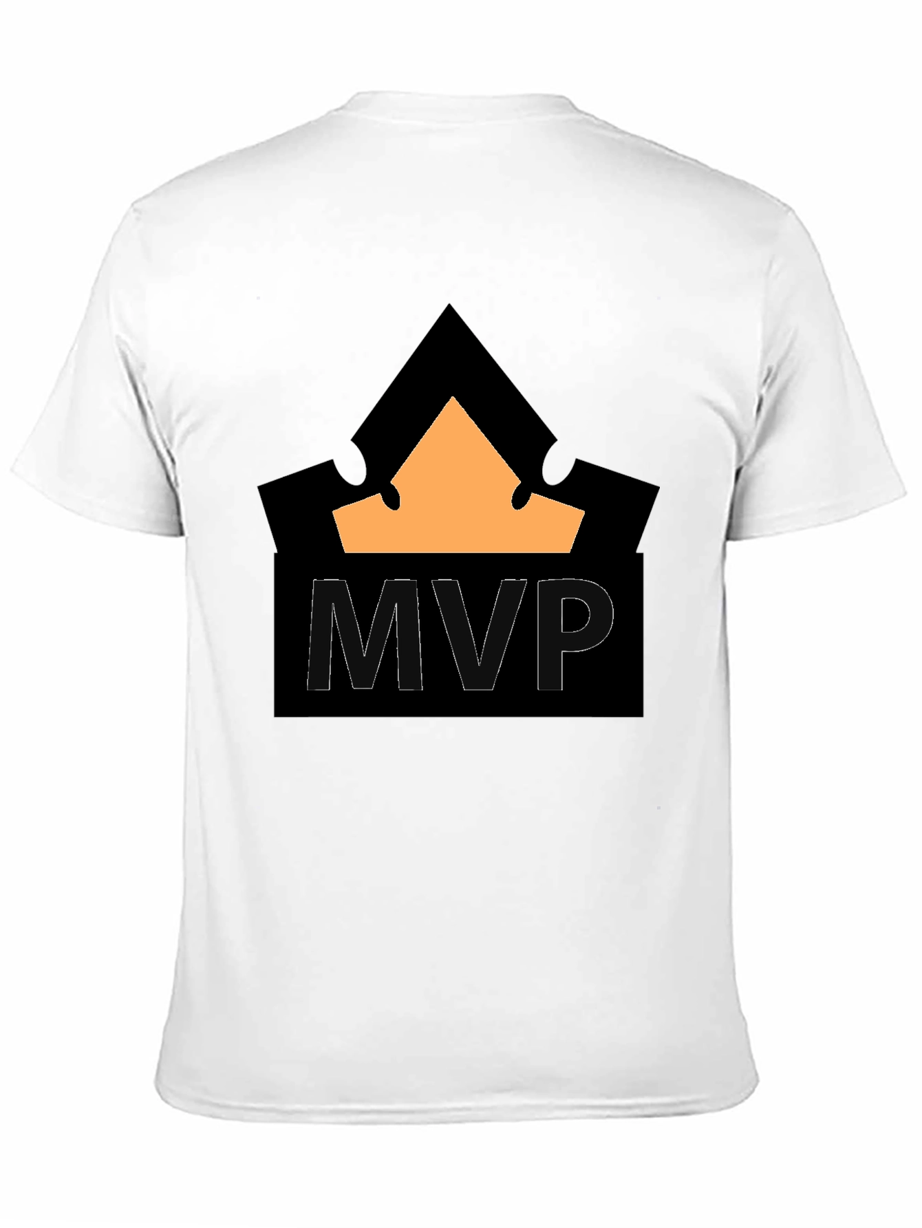 MVP Crown T-Shirt - Black Cotton Blend