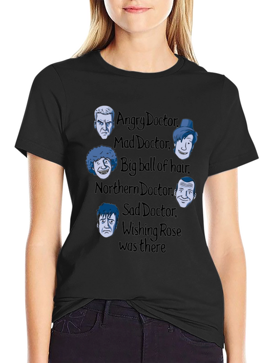 Doctor Who Doctors T-Shirt - Angry Mad and More!