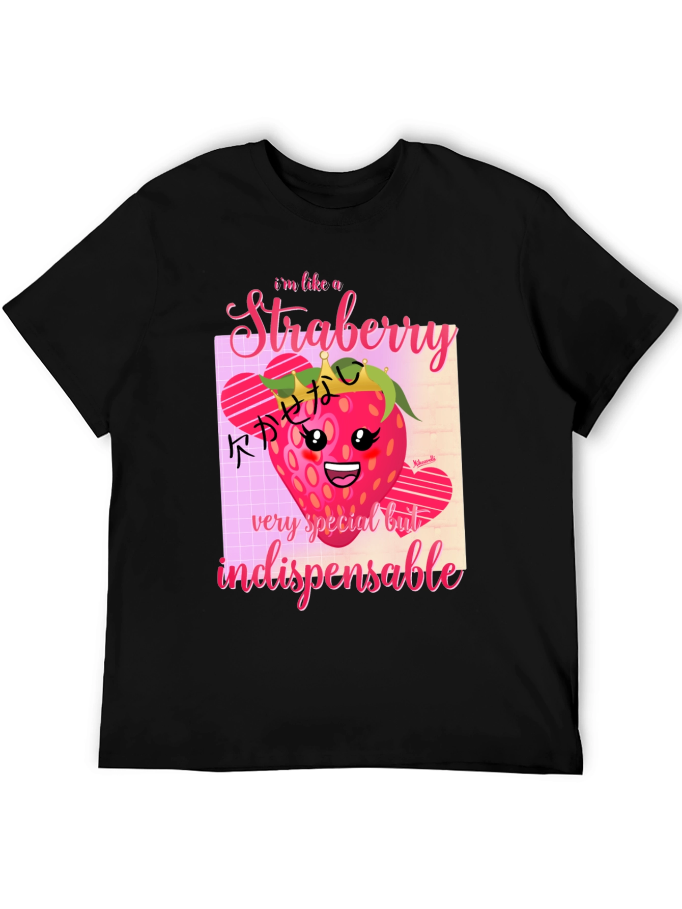 Strawberry Kawaii T-Shirt - Cute & Indispensable