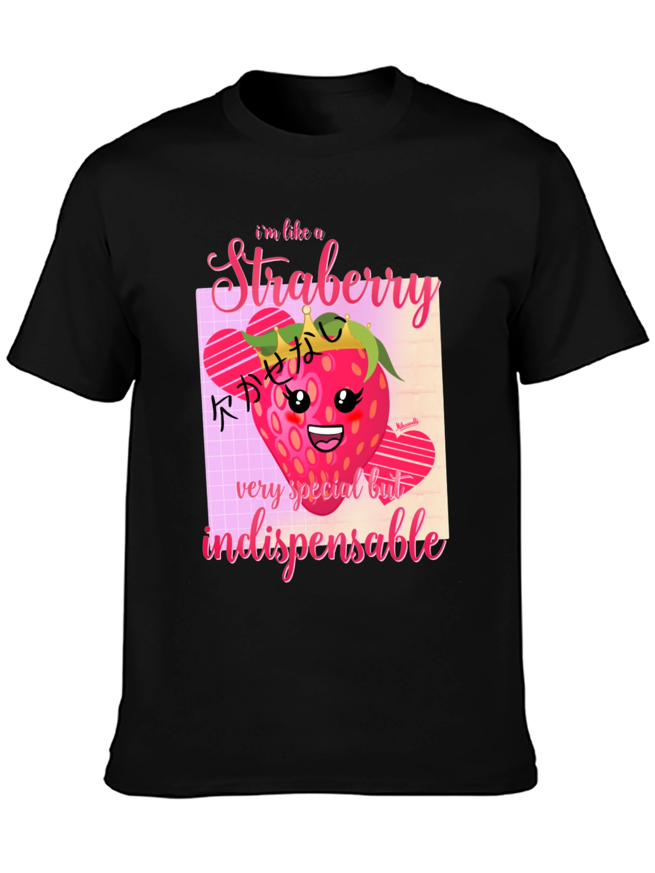 Strawberry Kawaii T-Shirt - Cute & Indispensable