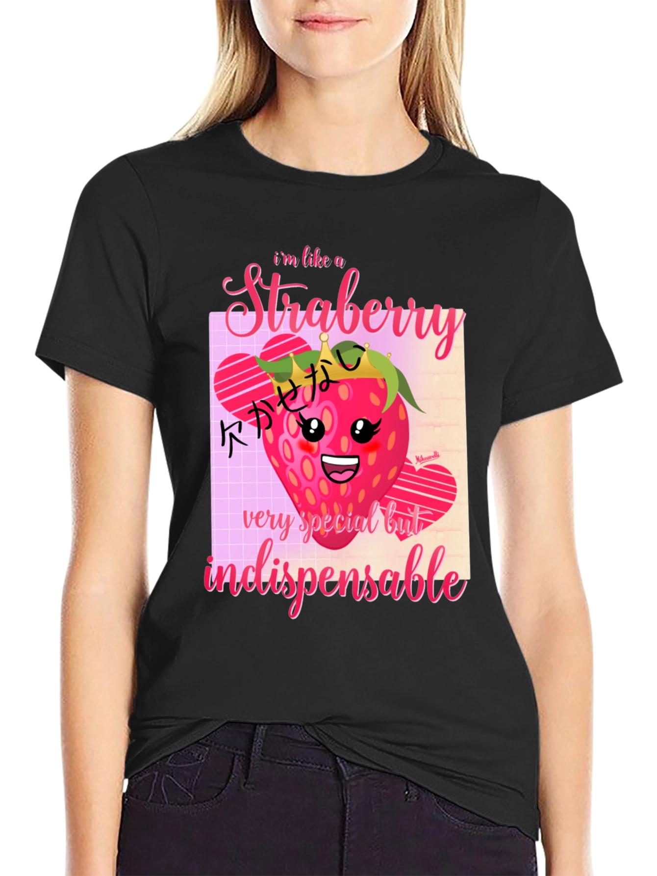 Strawberry Kawaii T-Shirt - Cute & Indispensable