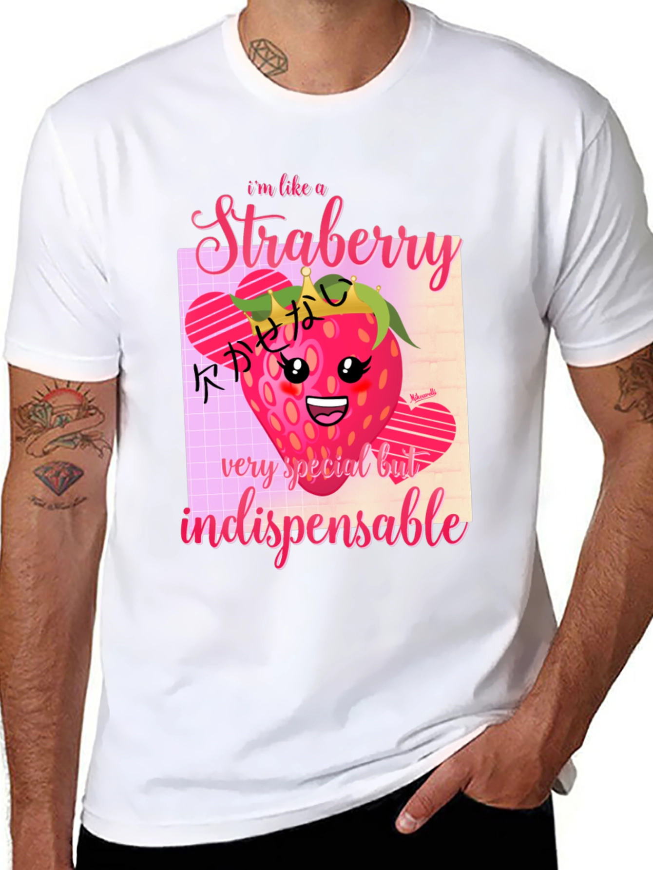 Strawberry Kawaii T-Shirt - Cute & Indispensable