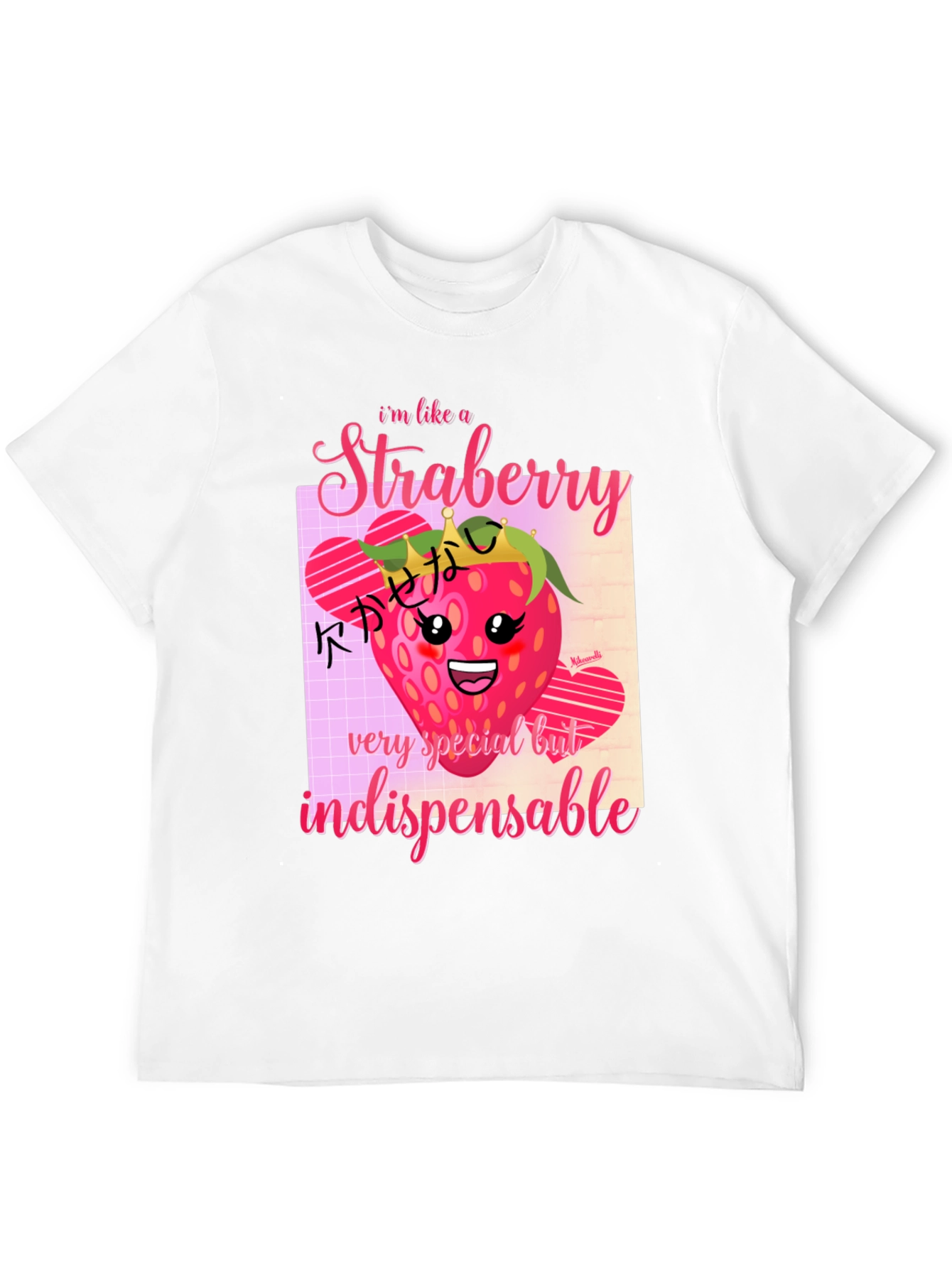 Strawberry Kawaii T-Shirt - Cute & Indispensable