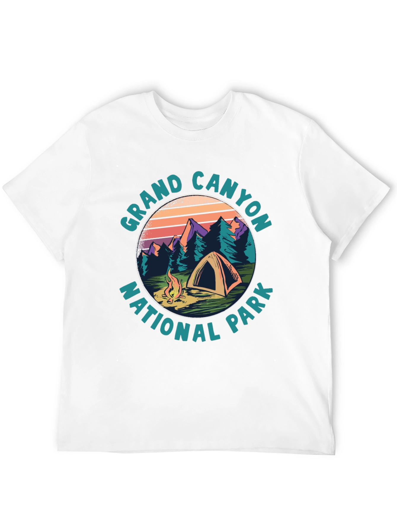 Grand Canyon National Park Camping T-Shirt
