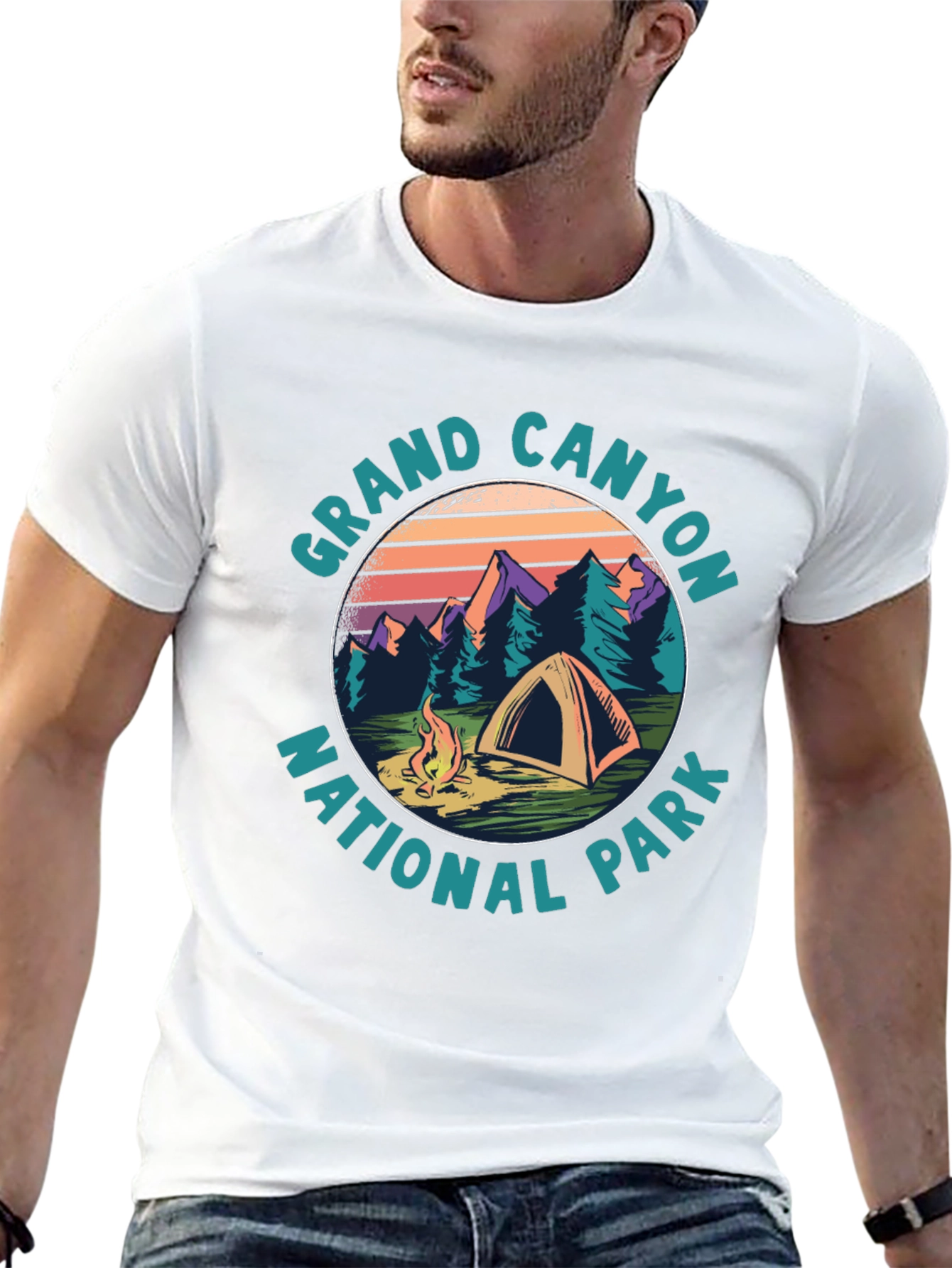 Grand Canyon National Park Camping T-Shirt