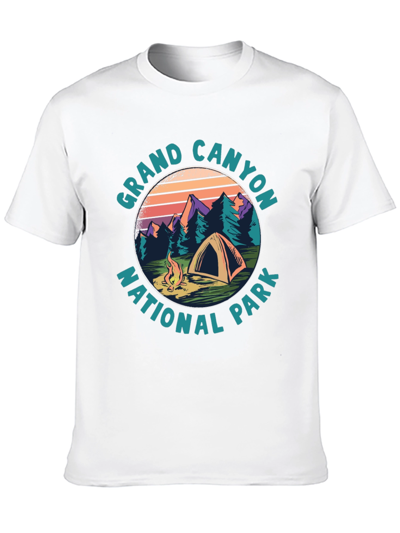 Grand Canyon National Park Camping T-Shirt