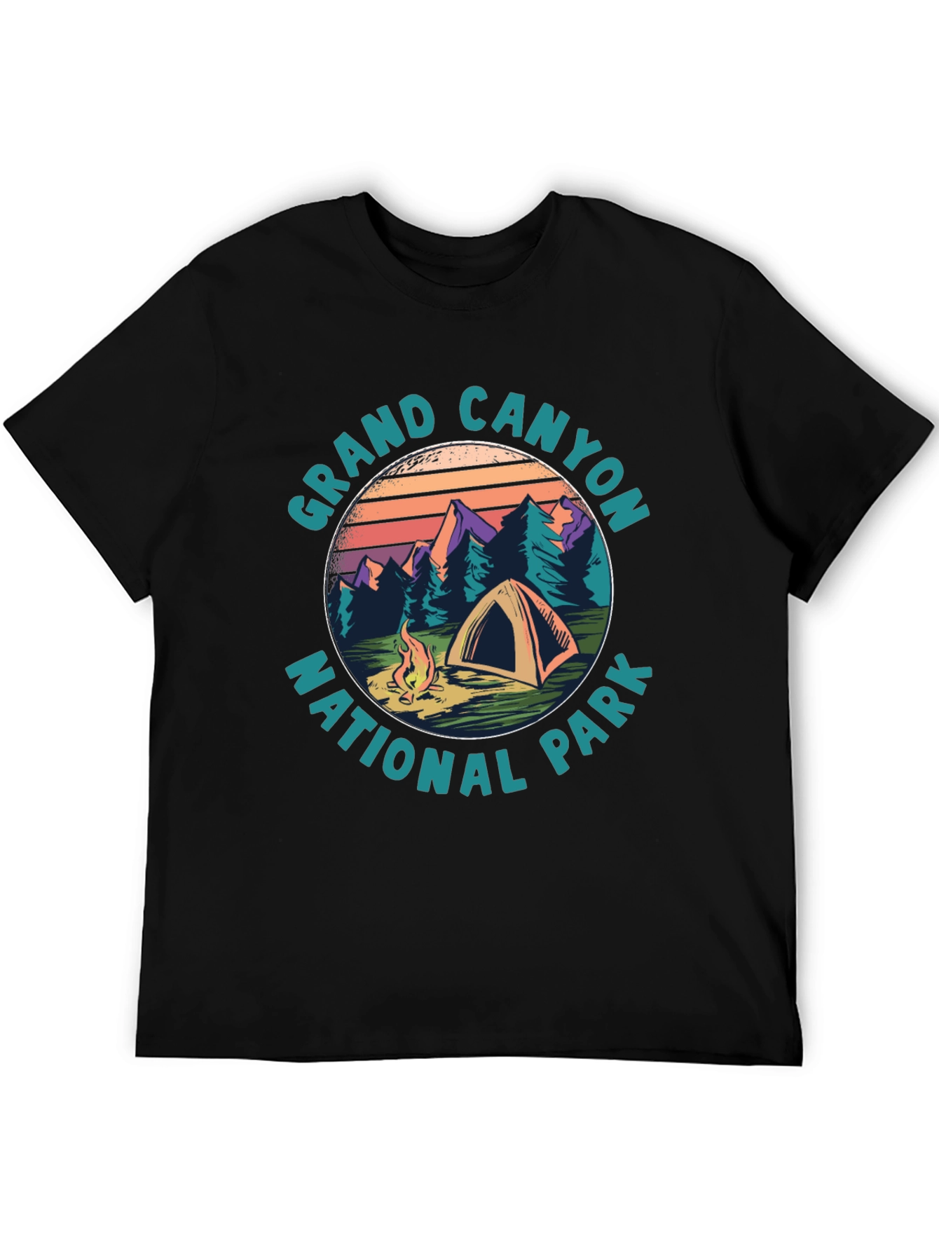 Grand Canyon National Park Camping T-Shirt