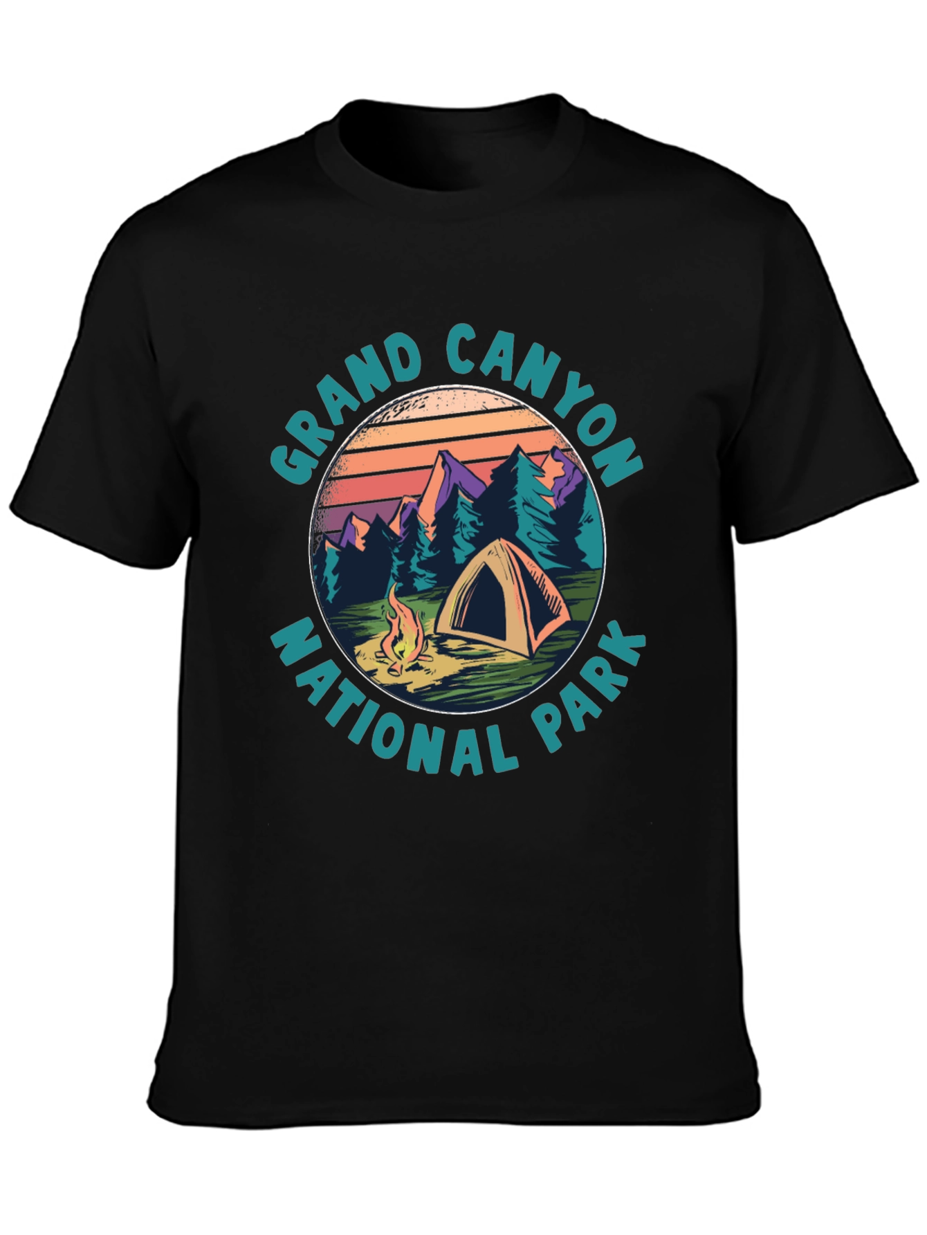 Grand Canyon National Park Camping T-Shirt
