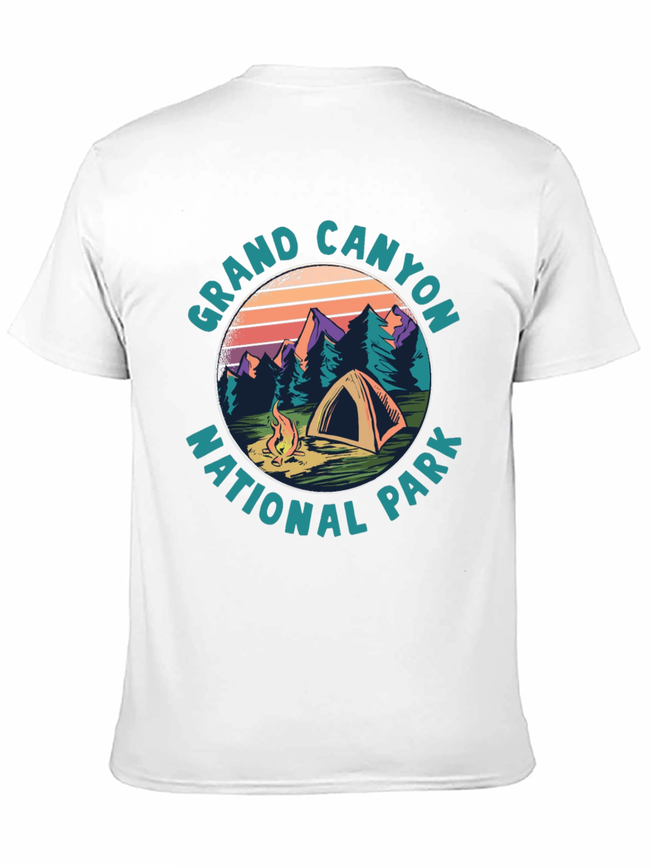 Grand Canyon National Park Camping T-Shirt