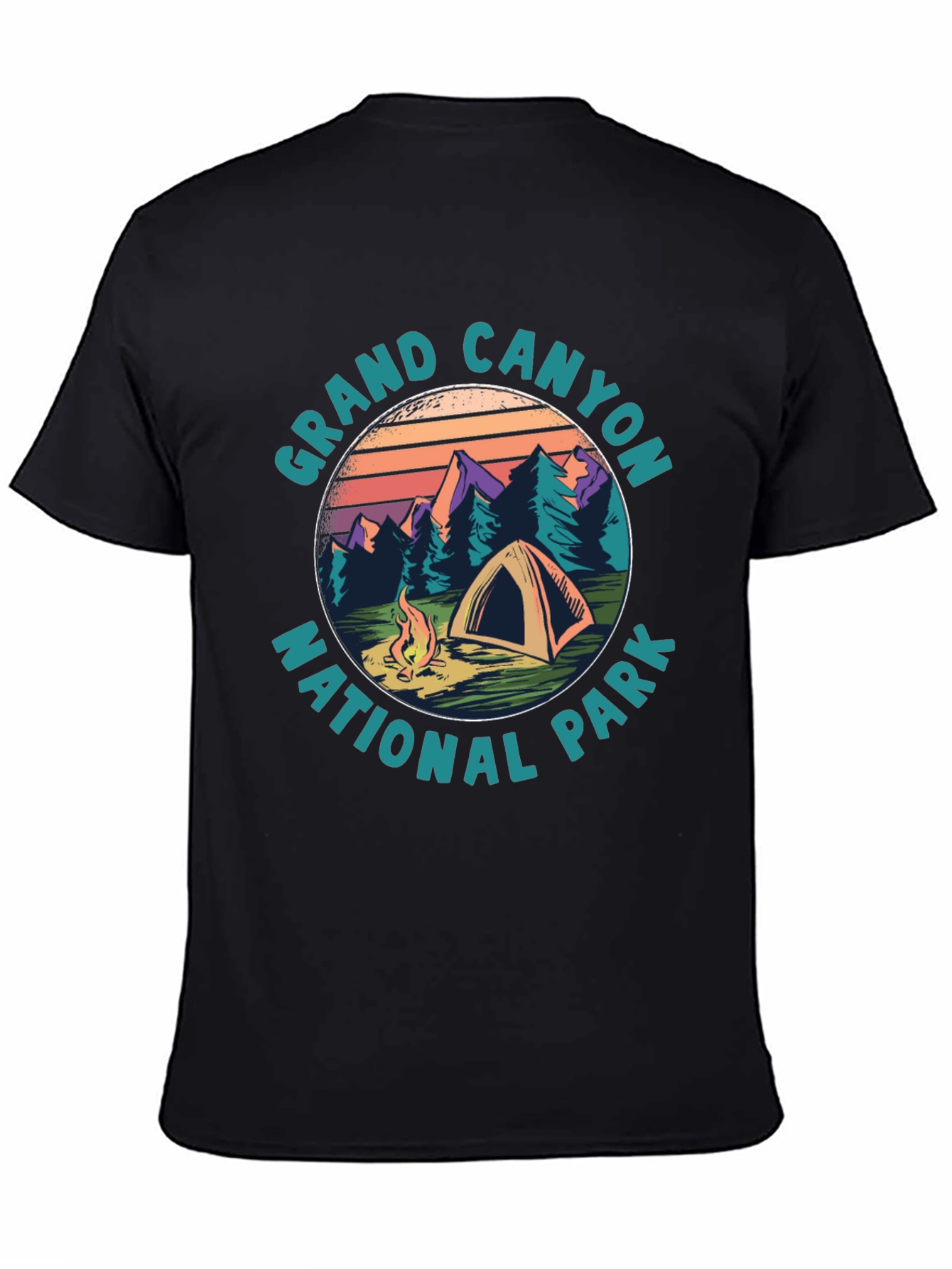 Grand Canyon National Park Camping T-Shirt