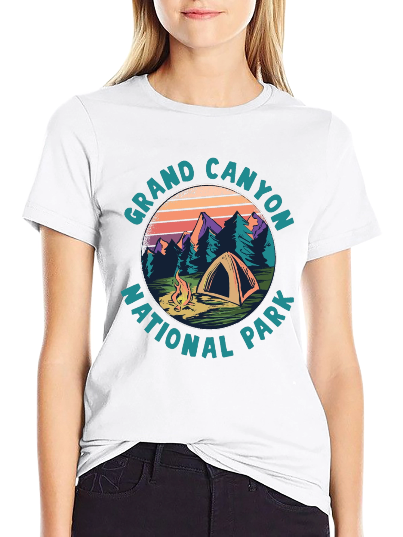 Grand Canyon National Park Camping T-Shirt