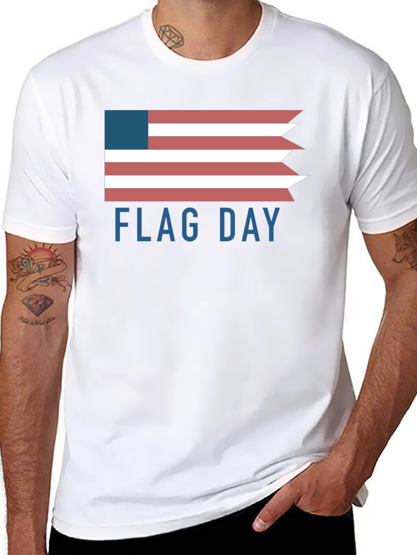 American Flag Day T-Shirt - Patriotic Style