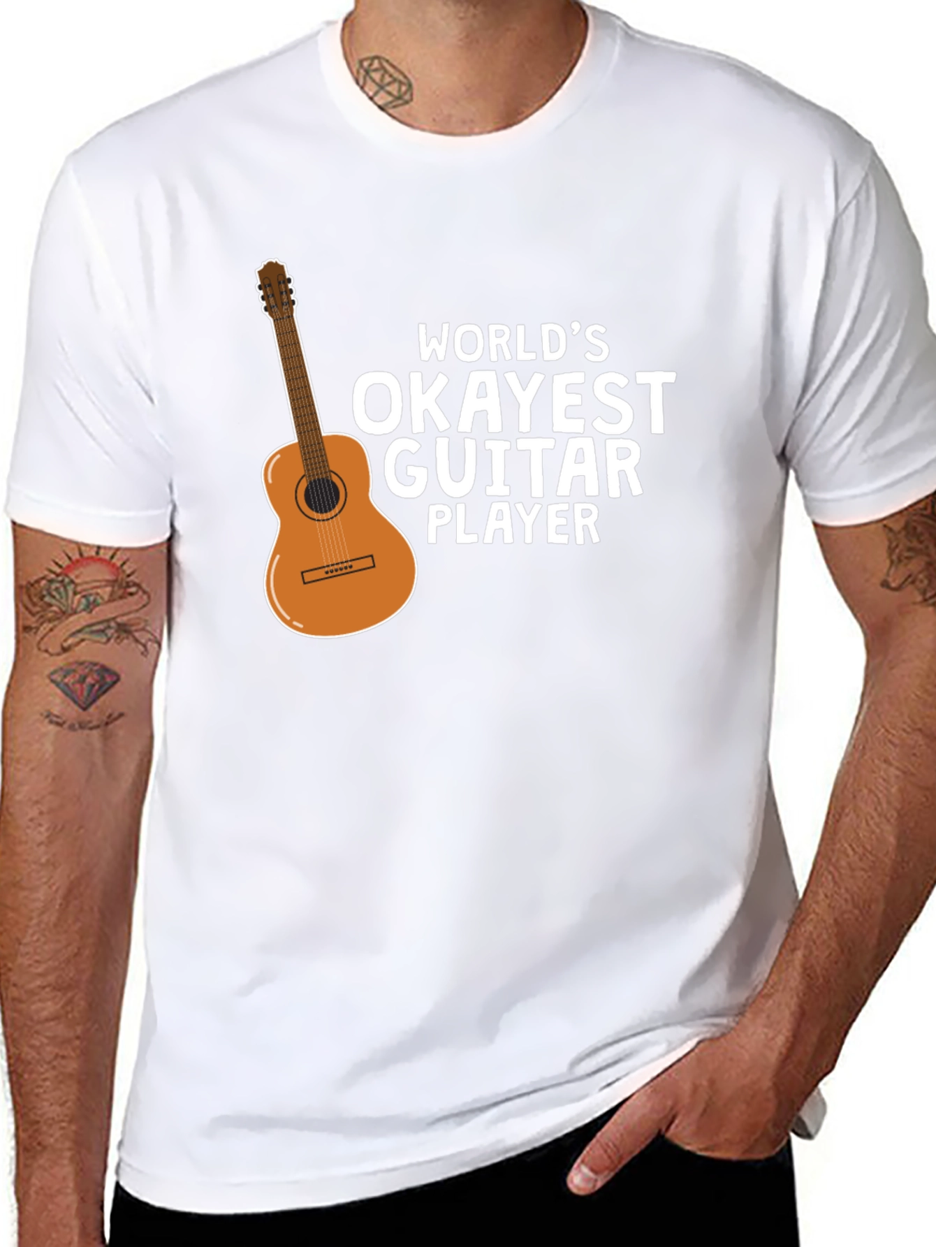 Okayest Guitar Player Graphic Tee
