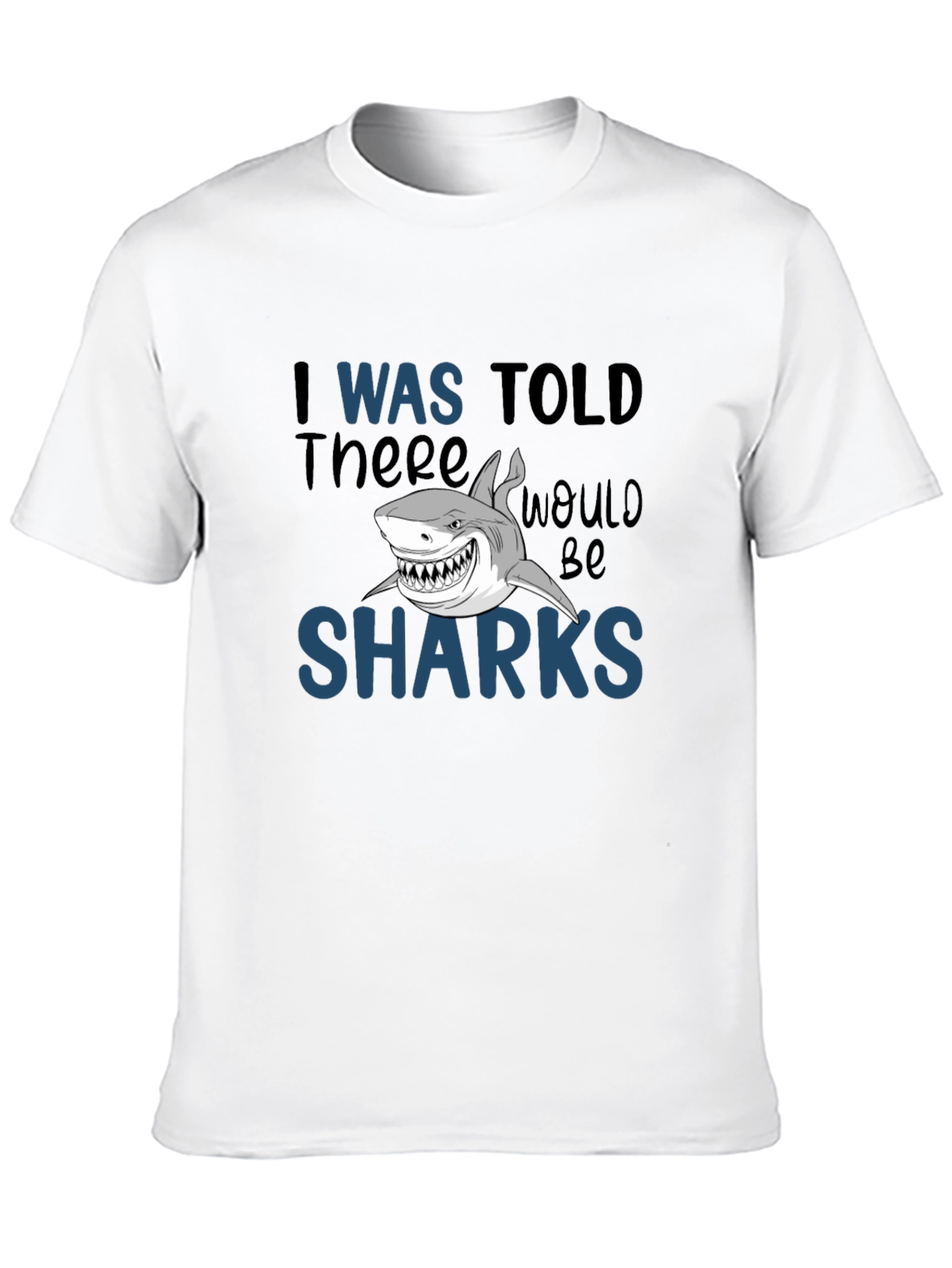 Shark Graphic T-Shirt - Humorous Design