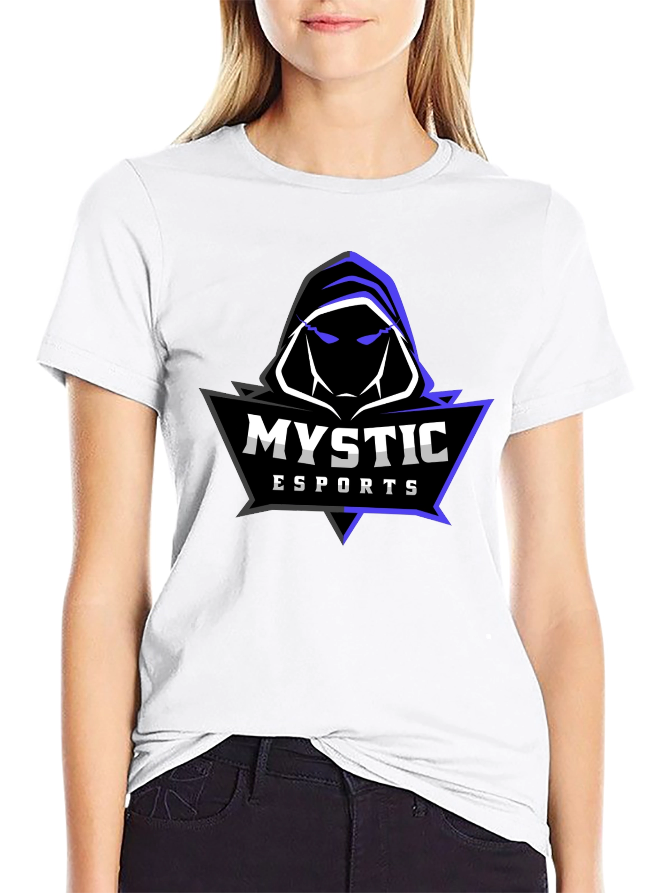 Mystic Esports Black T-Shirt - Gamer Apparel