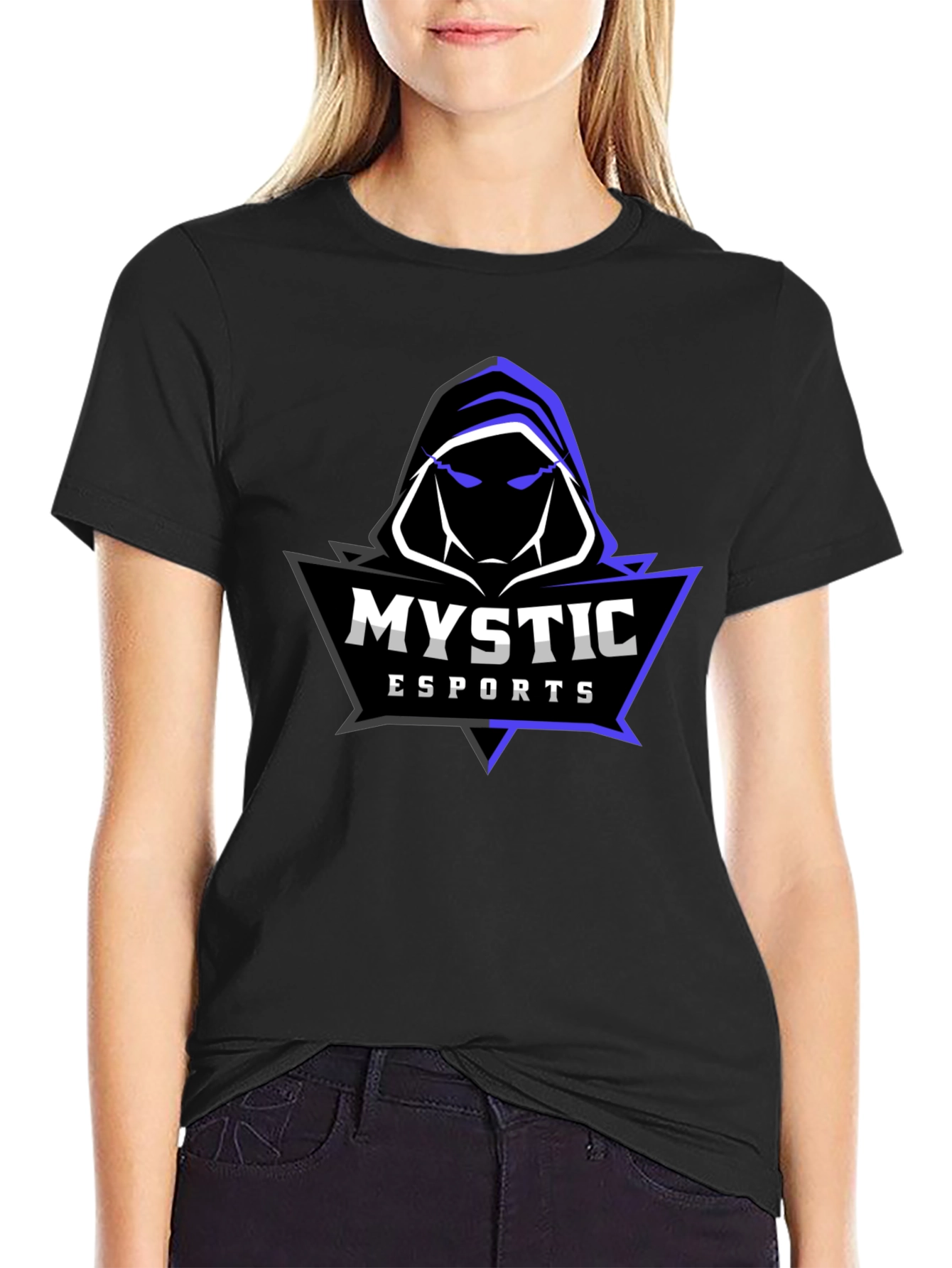 Mystic Esports Black T-Shirt - Gamer Apparel