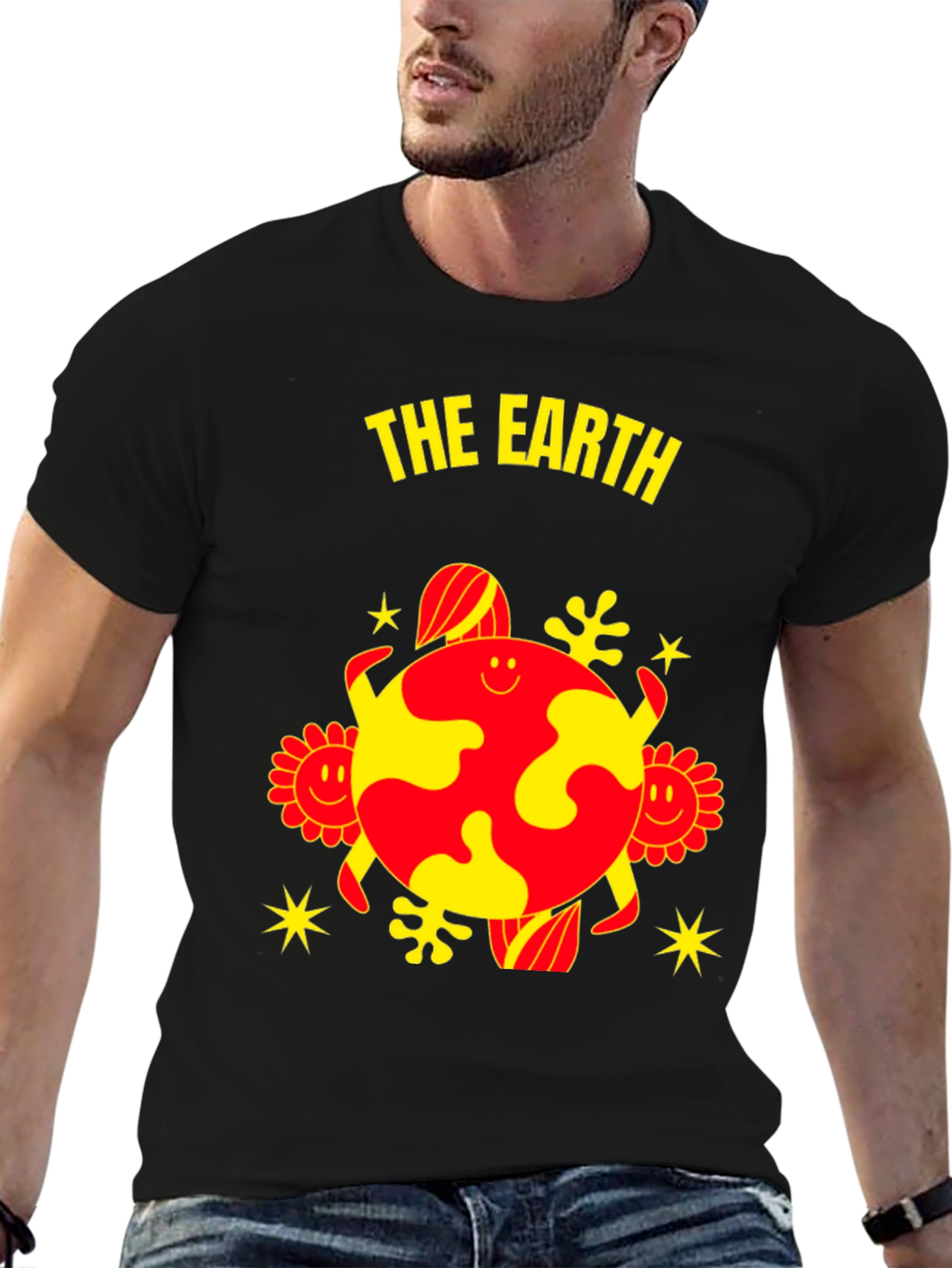 The Earth Graphic T-Shirt - Fun & Unique Design