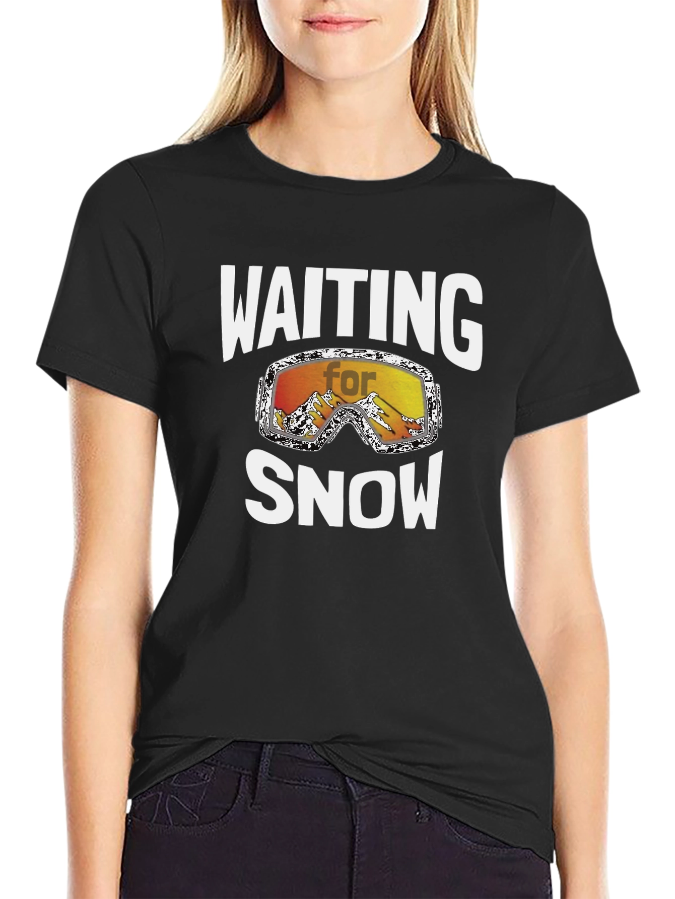 Waiting for Snow Graphic T-Shirt