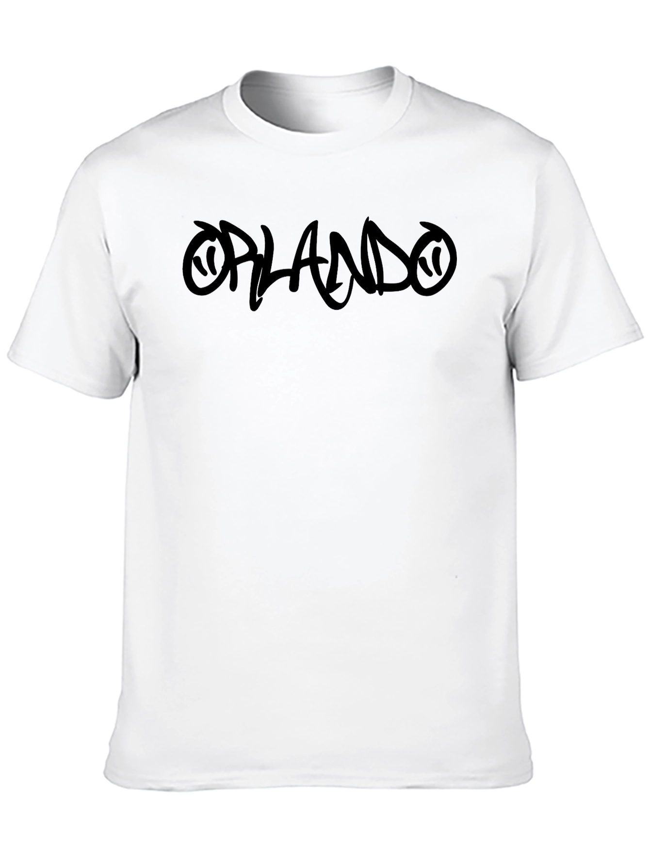 Orlando Graphic Tee - Black T-Shirt