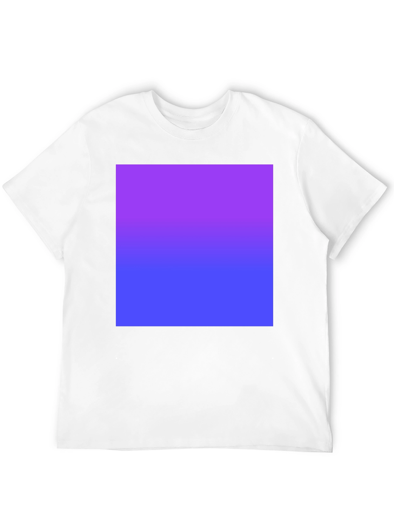 Gradient T-Shirt - Purple to Blue